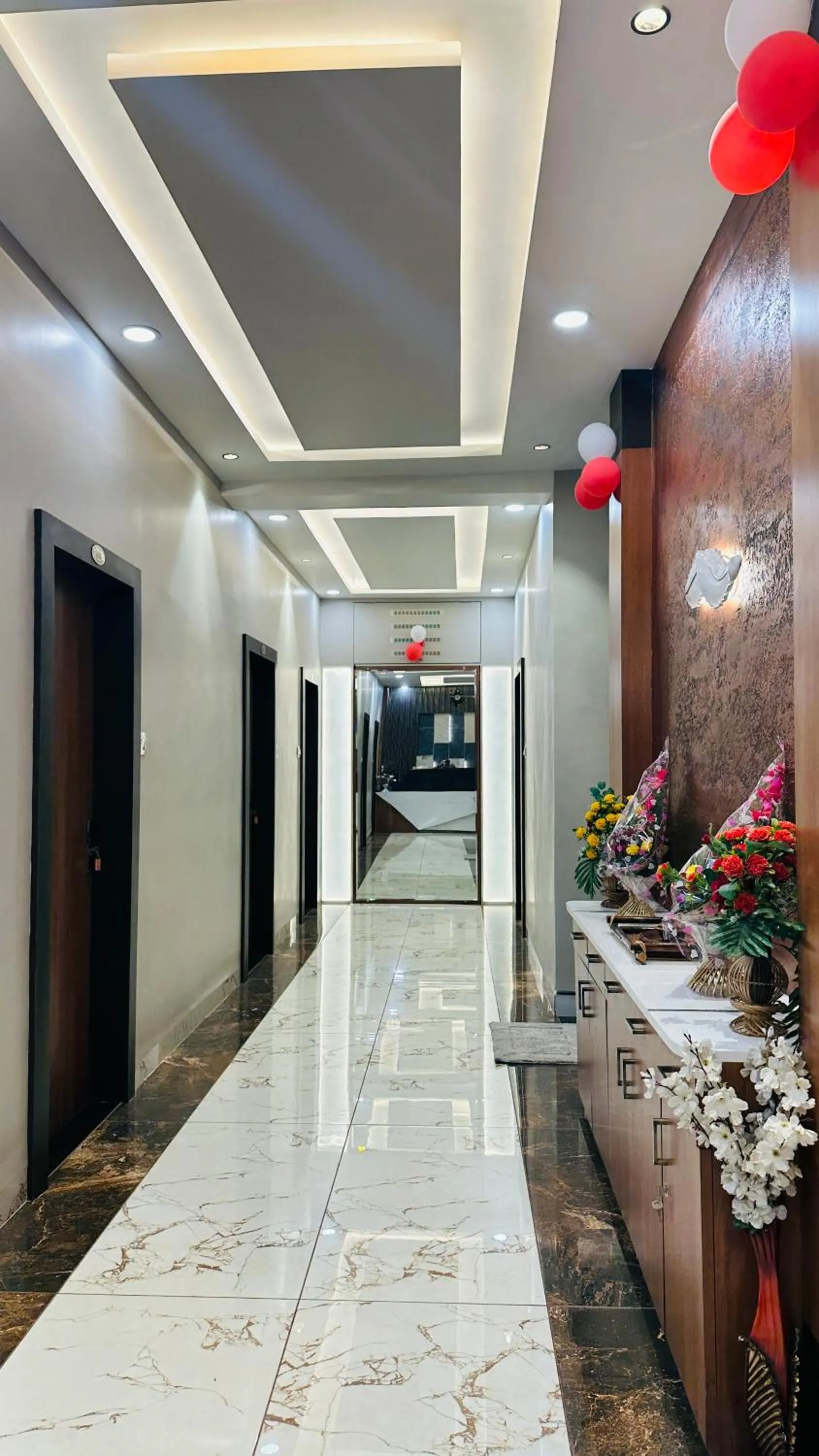 Lobby or reception in Hotel Ratnam Palace Maheshwar