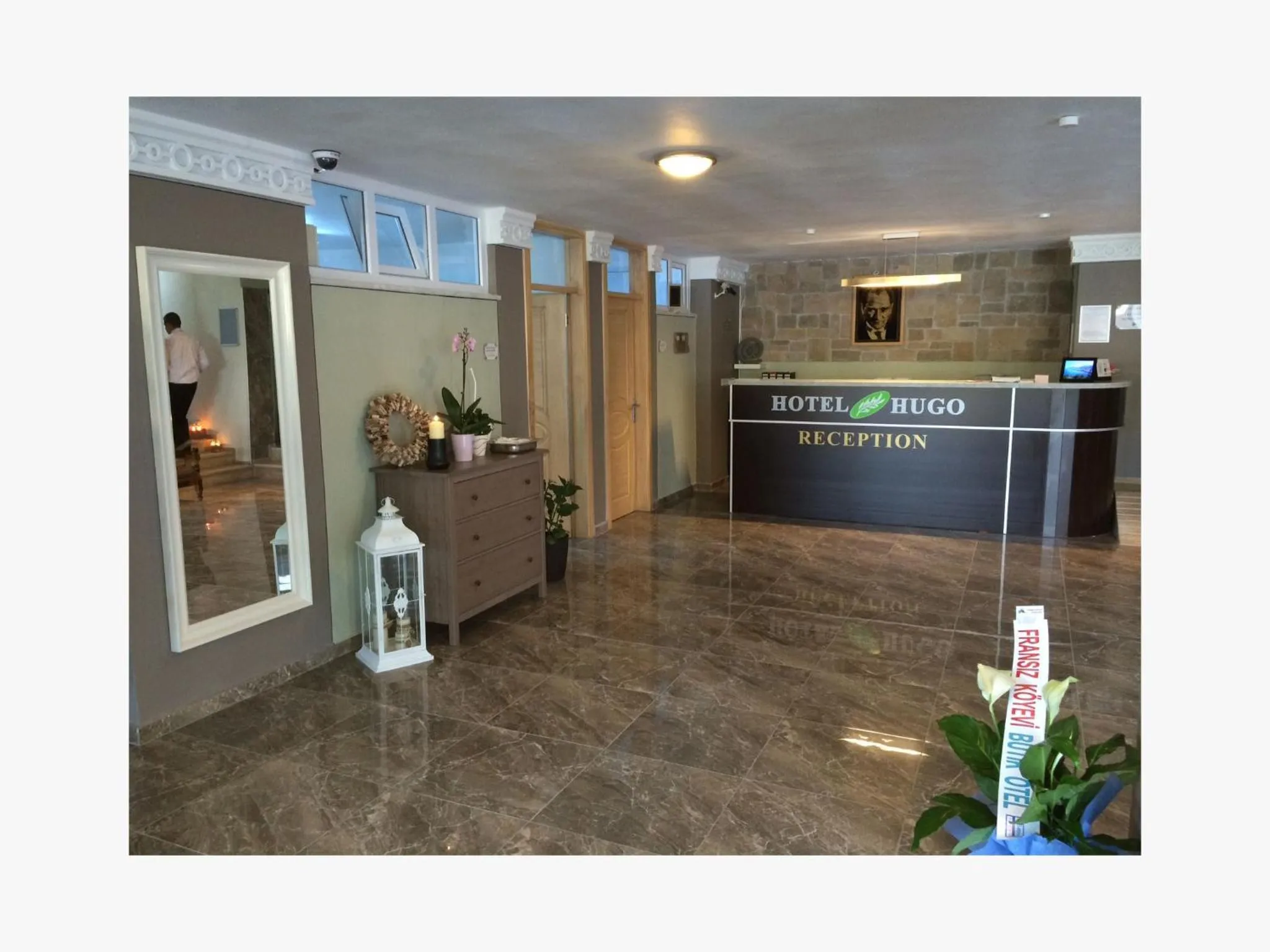 Lobby or reception in Hotel Hugo