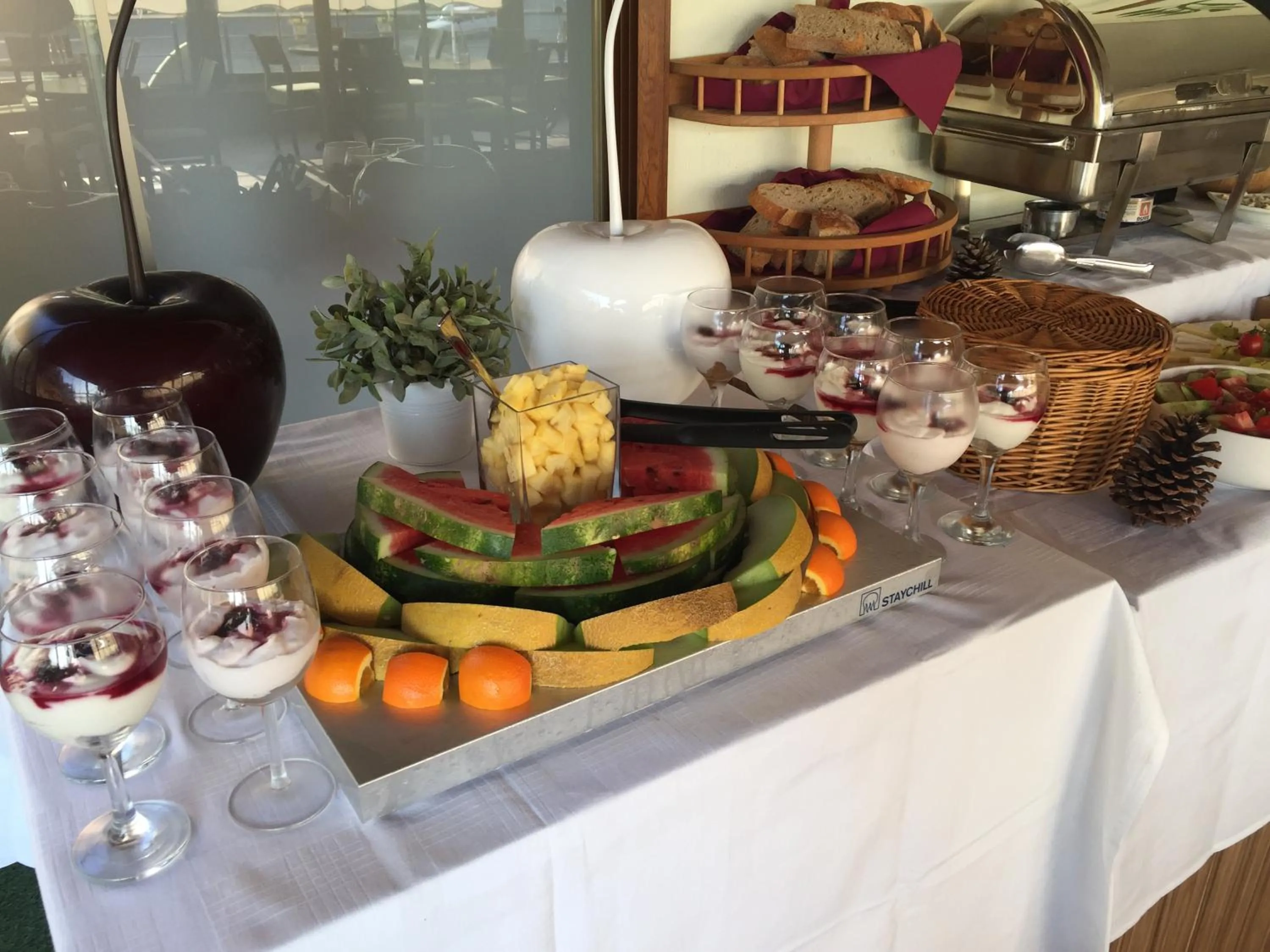 Buffet breakfast in Hotel Hugo