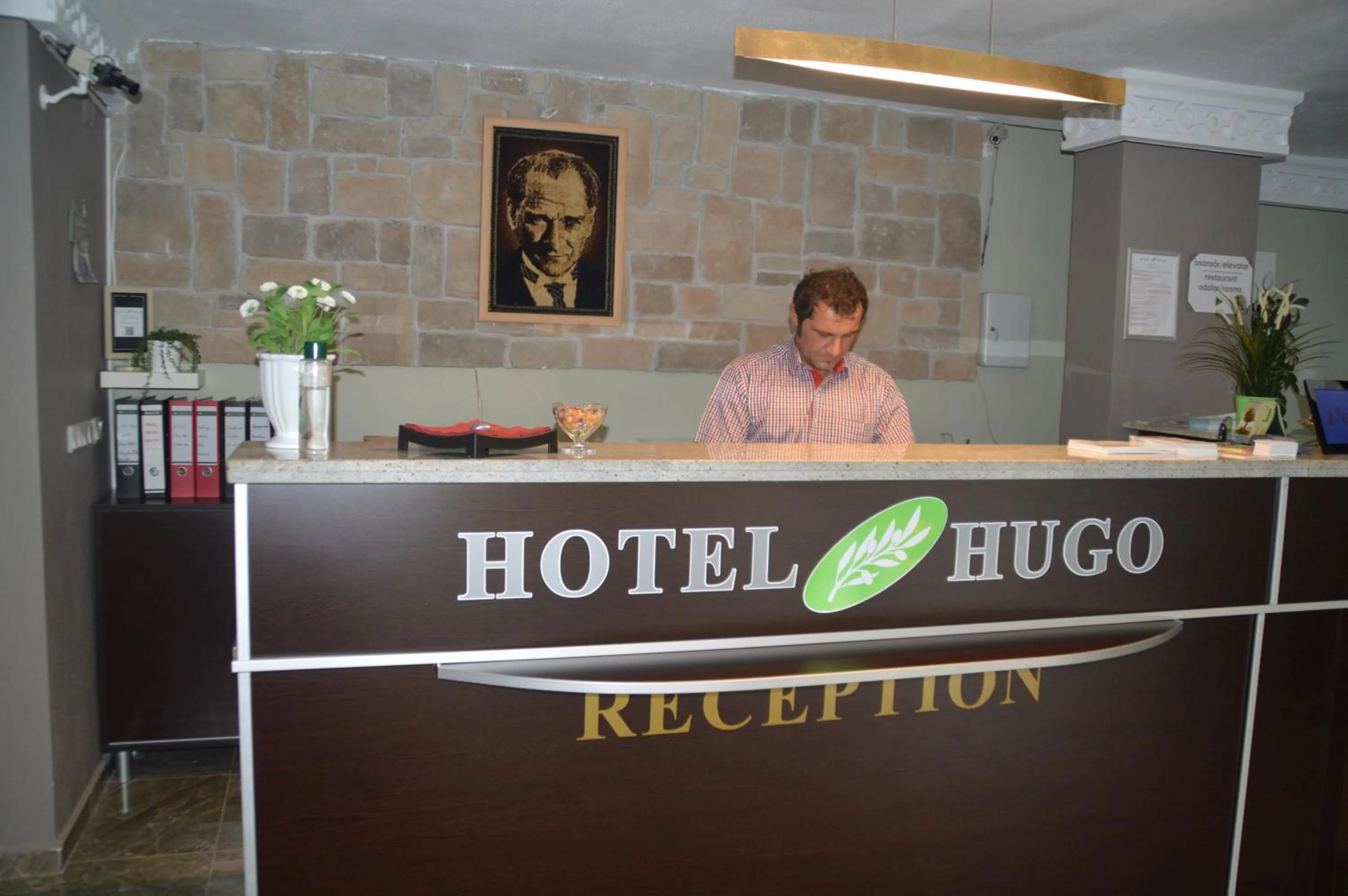 Lobby or reception in Hotel Hugo