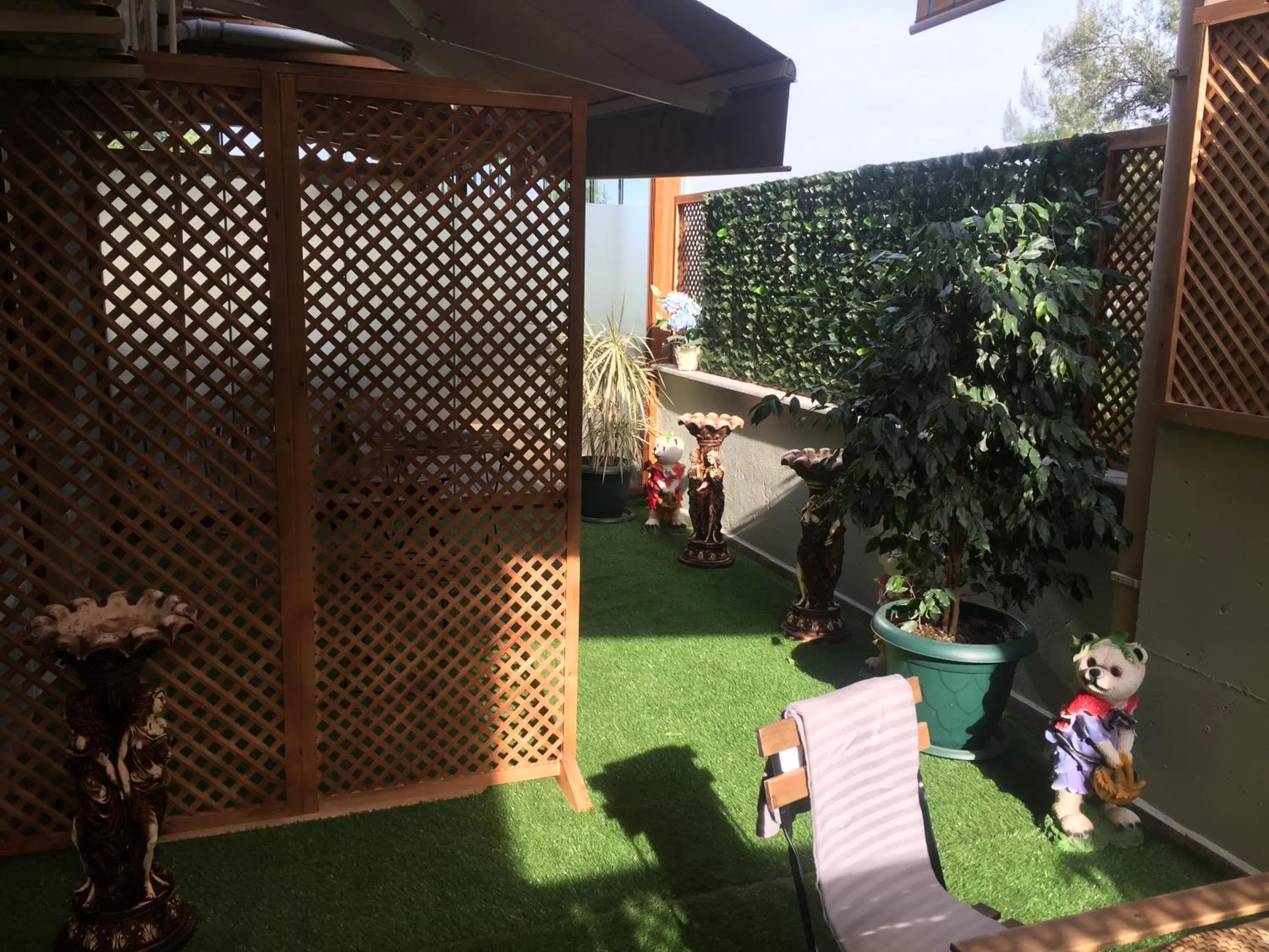 Garden in Hotel Hugo