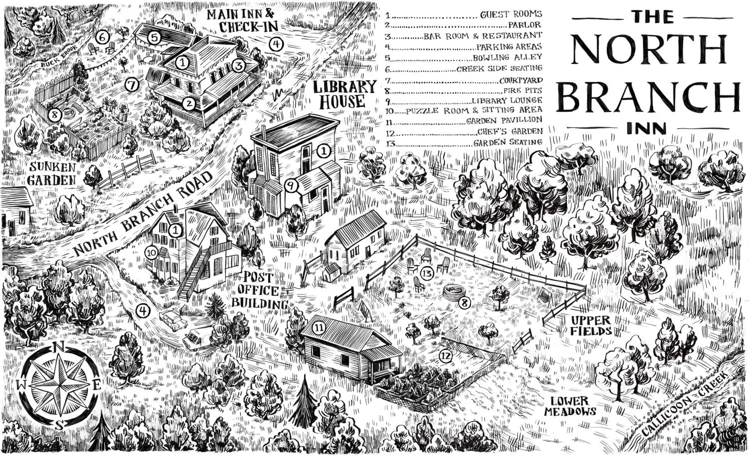 View (from property/room) in The North Branch Inn