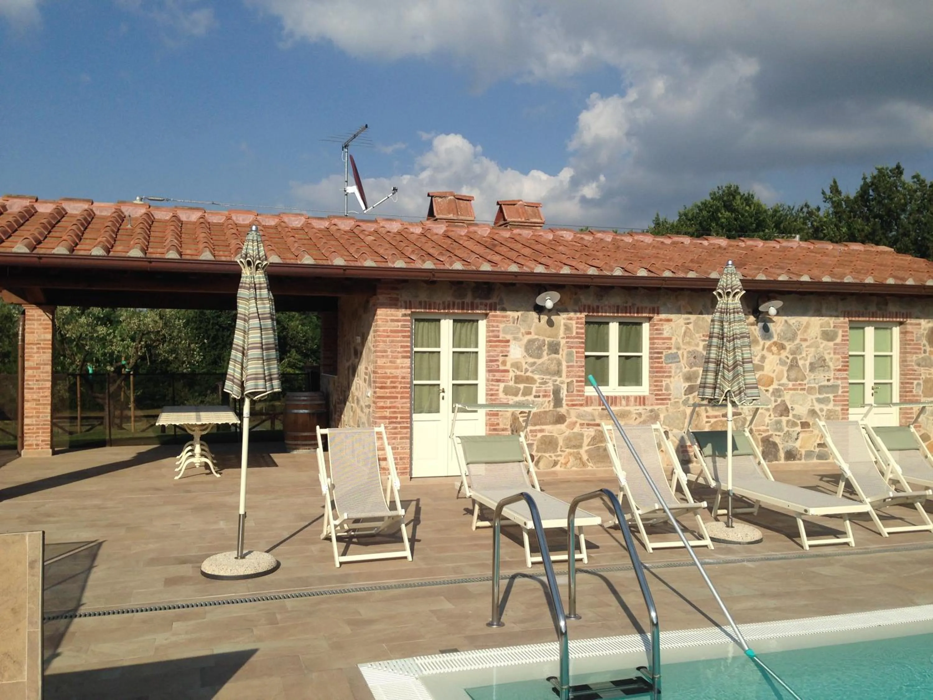 Patio in Villa Gourmet