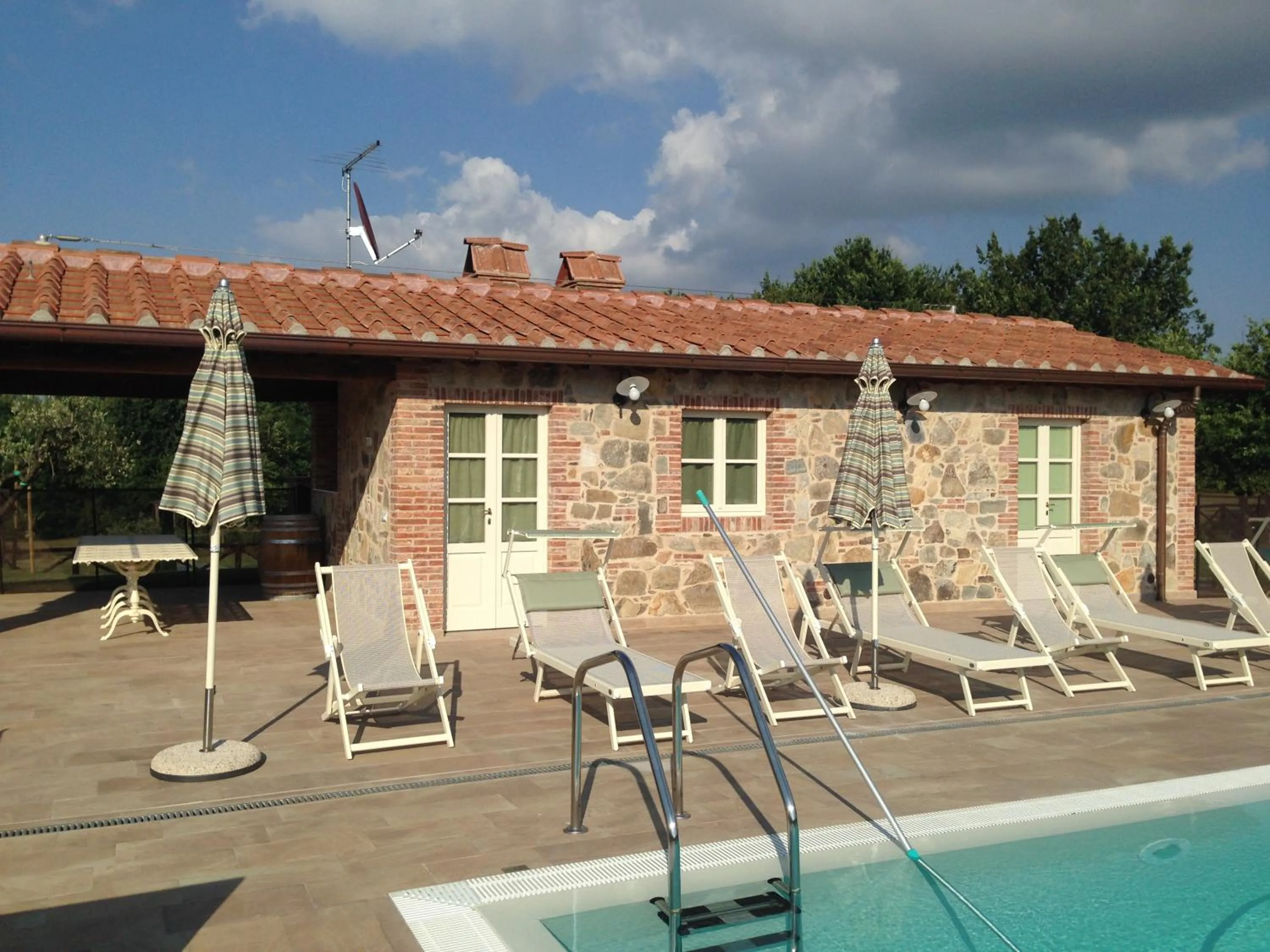 Patio in Villa Gourmet