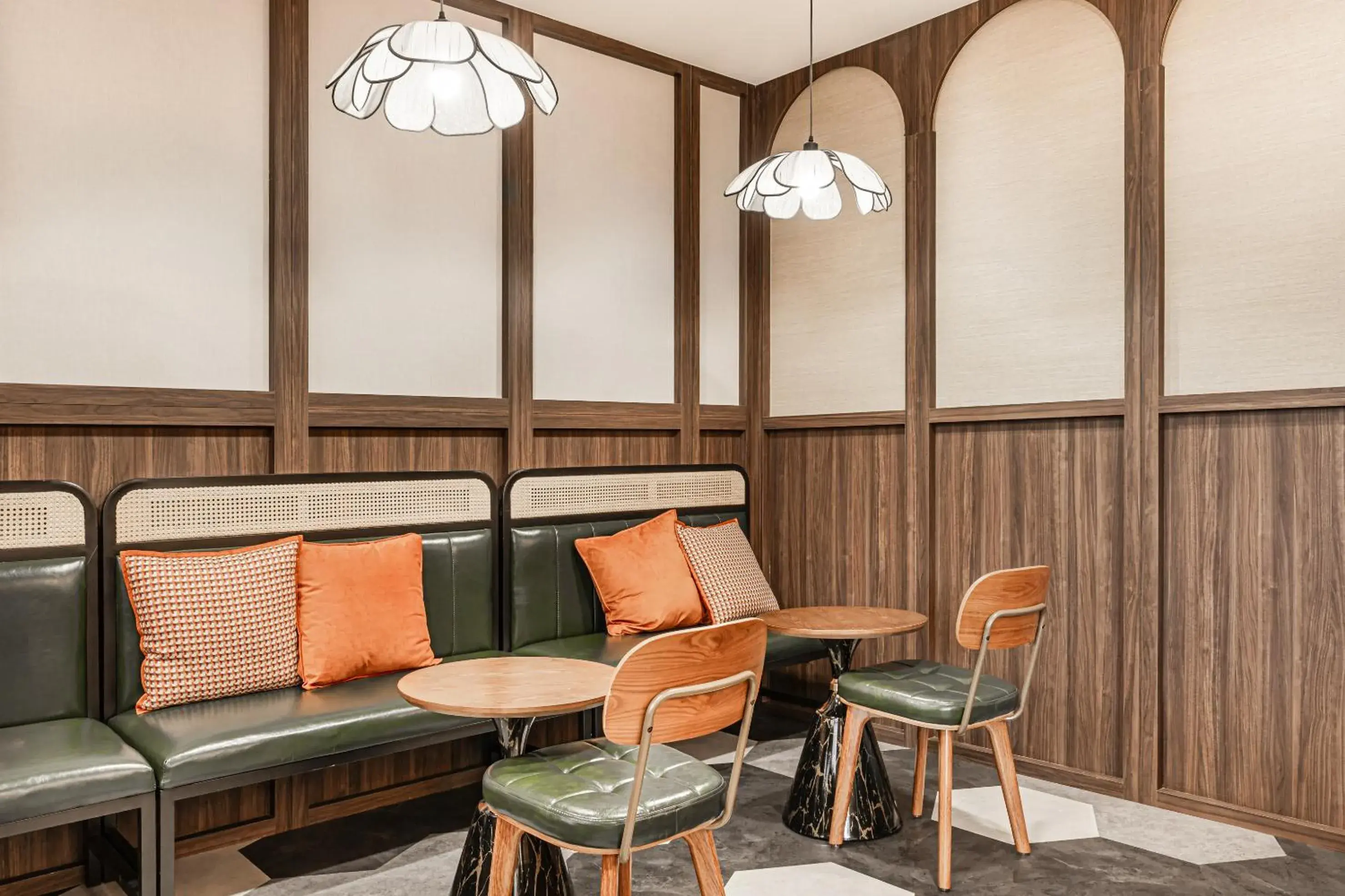 Living room in Jiufen Nostalgic Inn Living room in Jiufen Nostalgic Inn