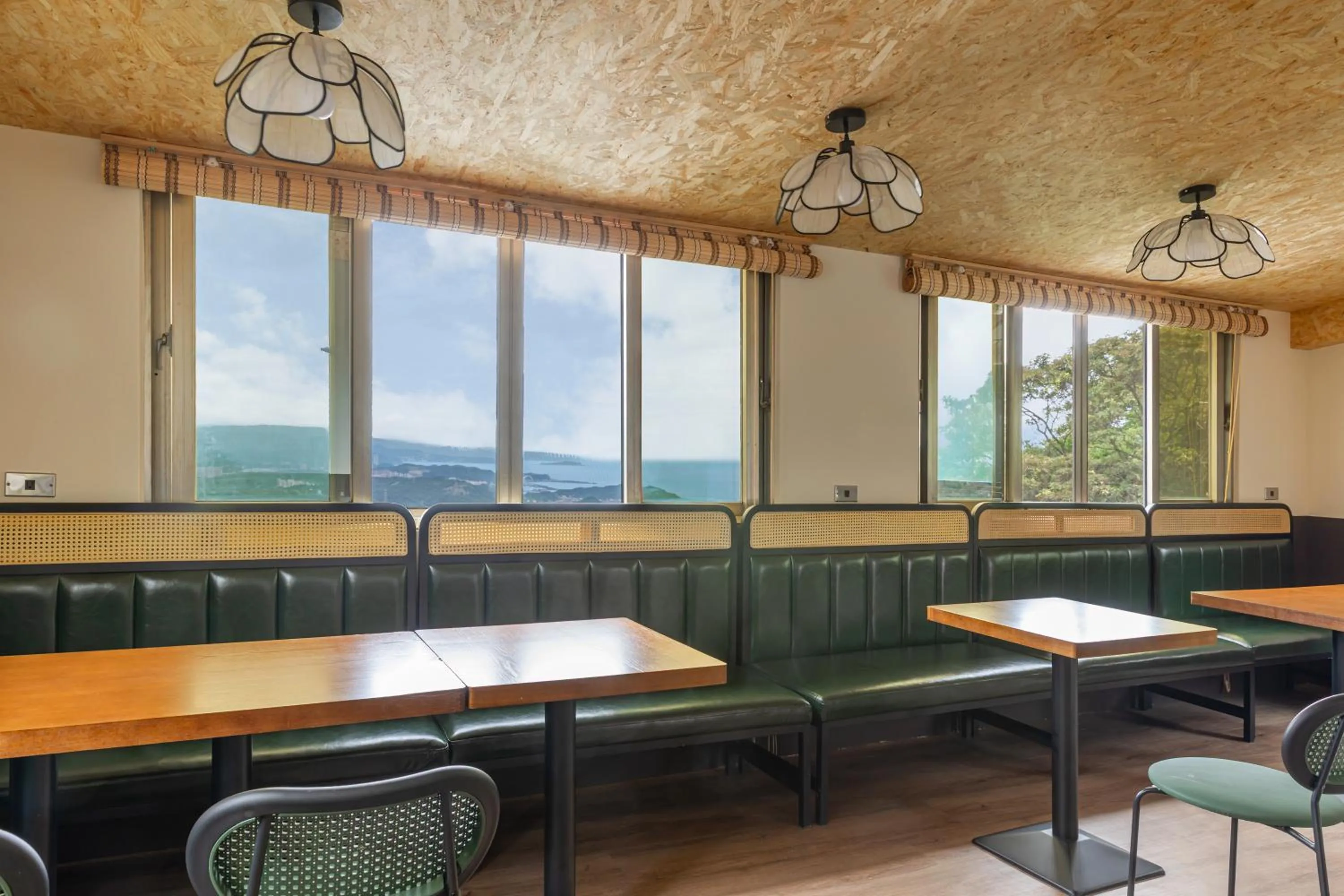 Seating area in Jiufen Nostalgic Inn