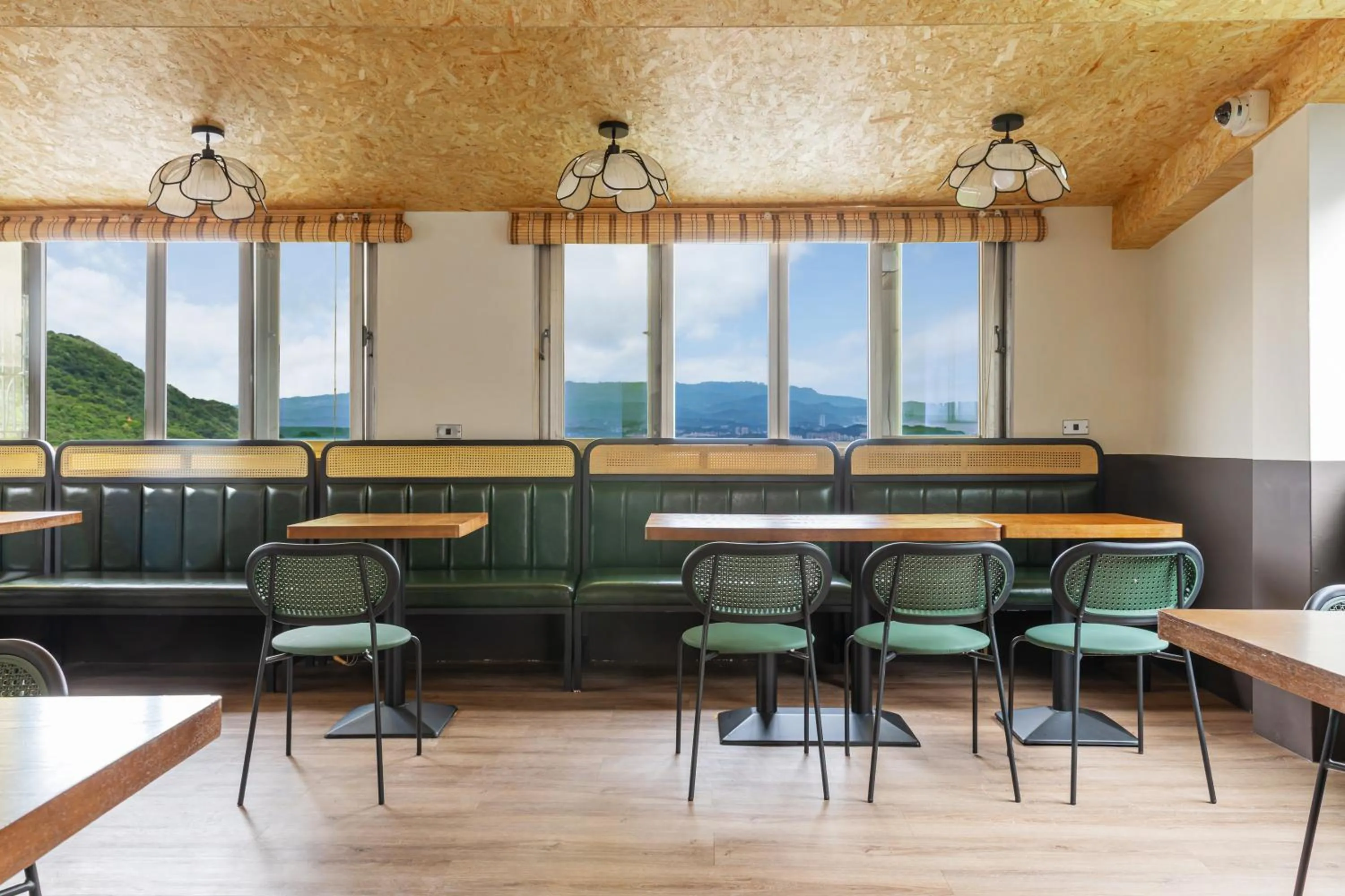 Seating area in Jiufen Nostalgic Inn
