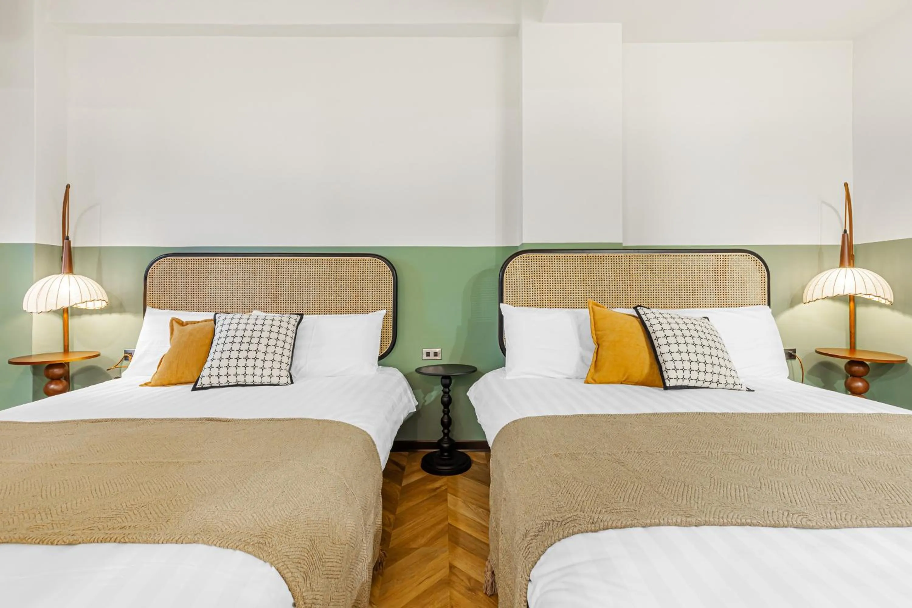 Bed in Jiufen Nostalgic Inn