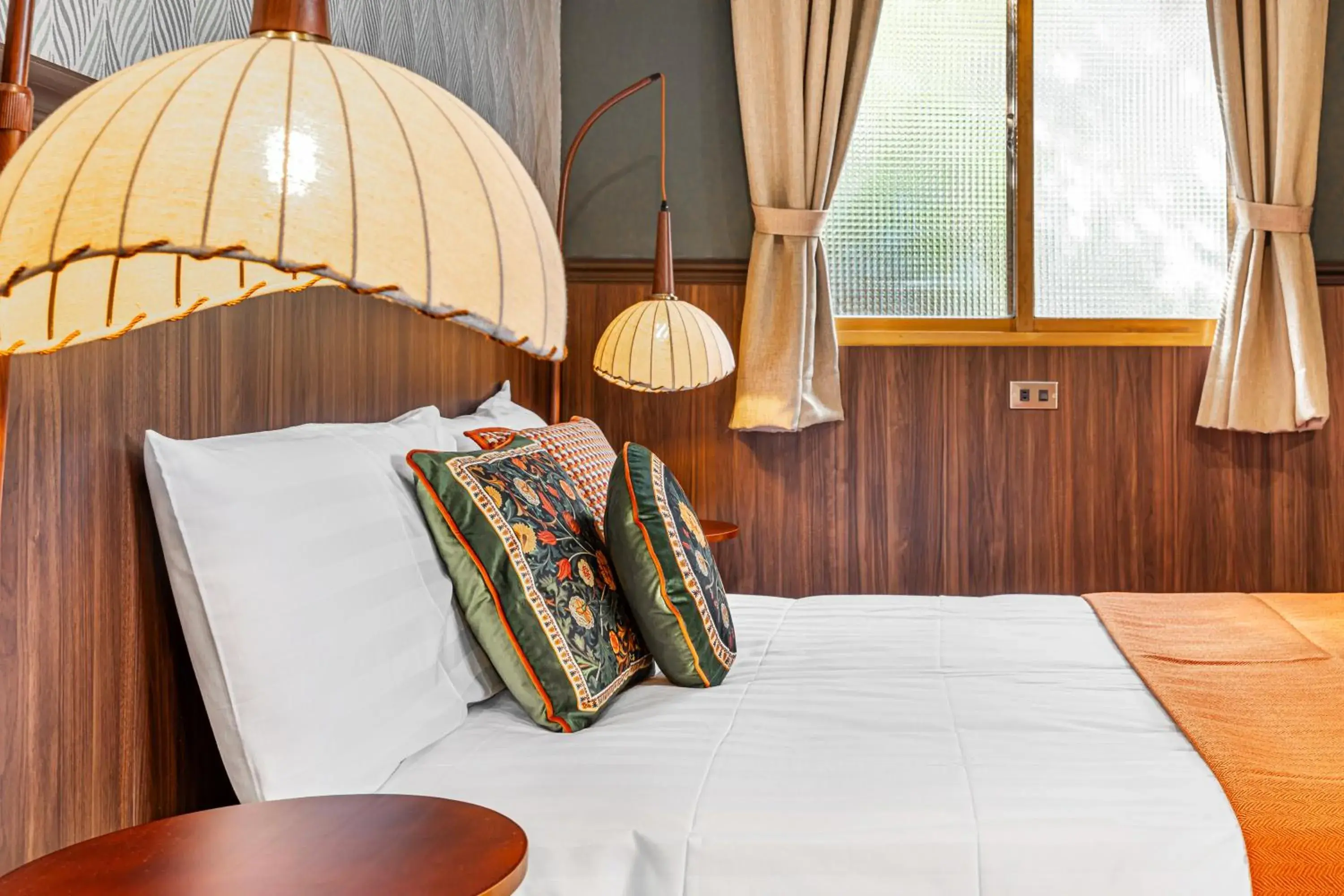 Bed in Jiufen Nostalgic Inn Bed in Jiufen Nostalgic Inn