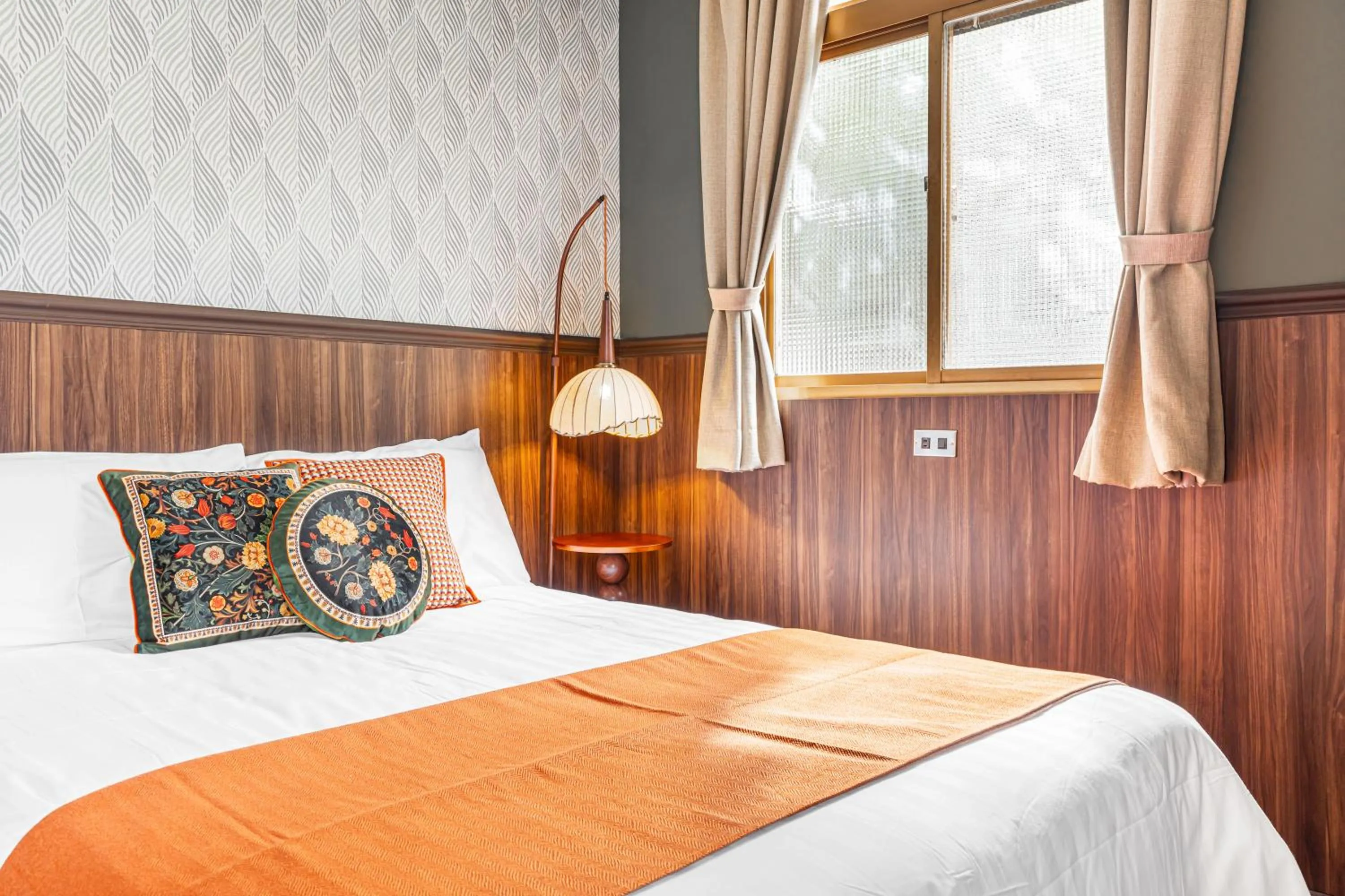 Bed in Jiufen Nostalgic Inn