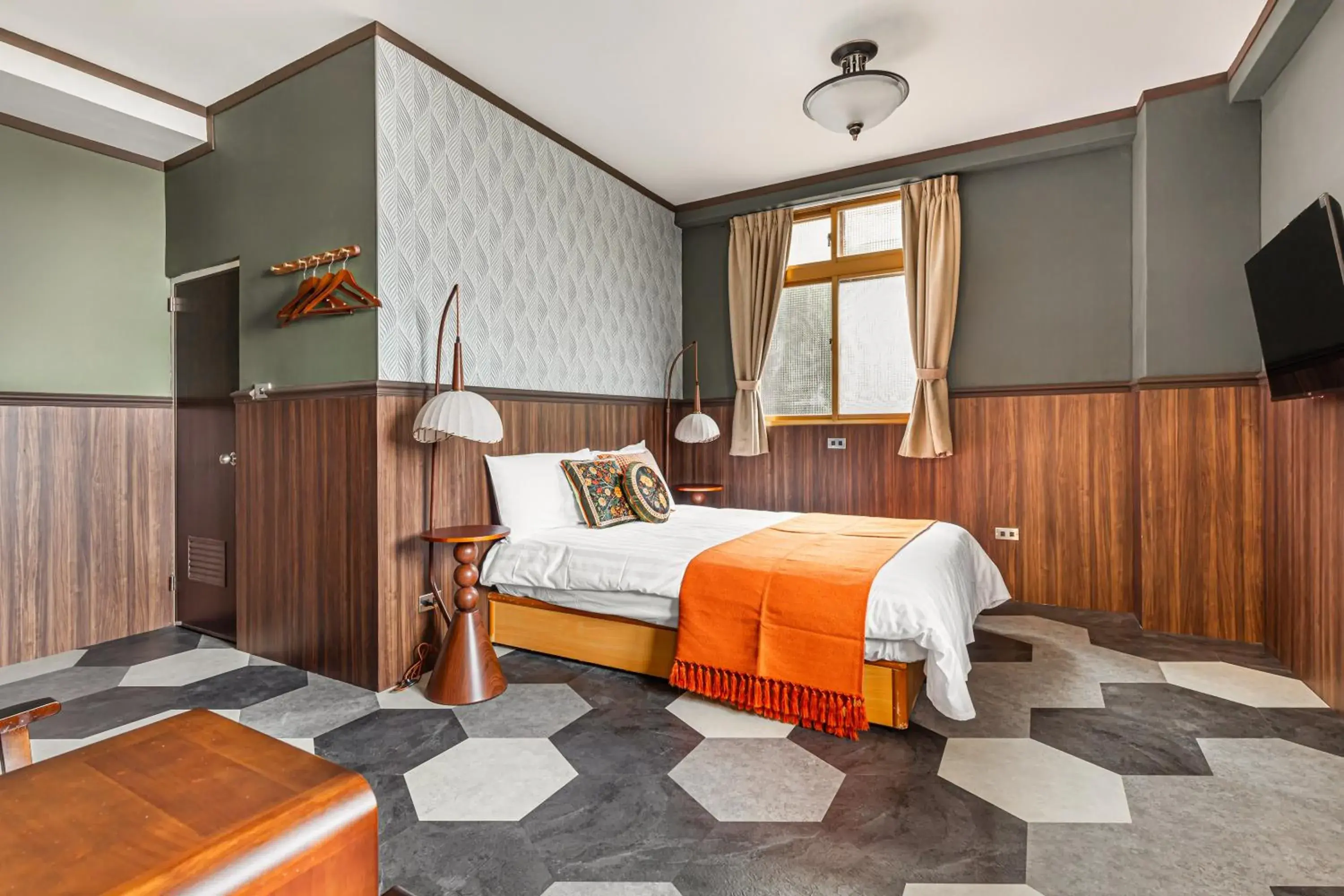 Bed in Jiufen Nostalgic Inn Bed in Jiufen Nostalgic Inn