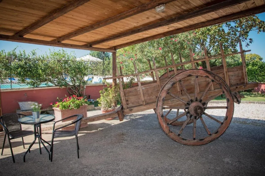 Garden in B&B Colle Cucchiara