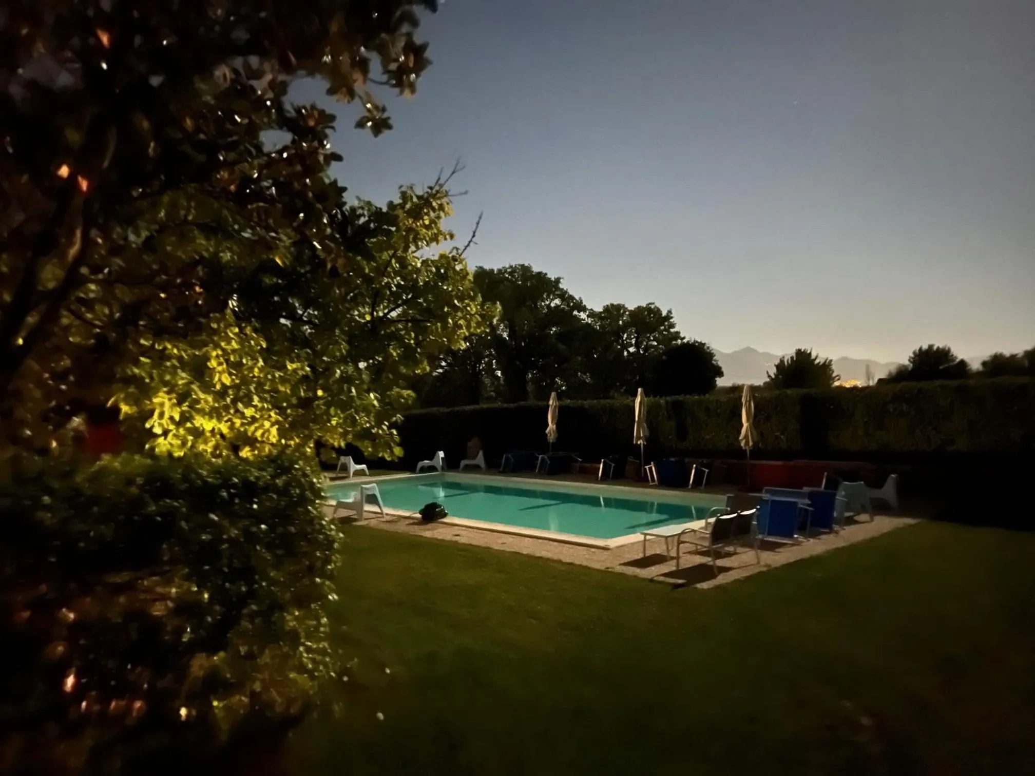 Swimming pool in B&B Colle Cucchiara
