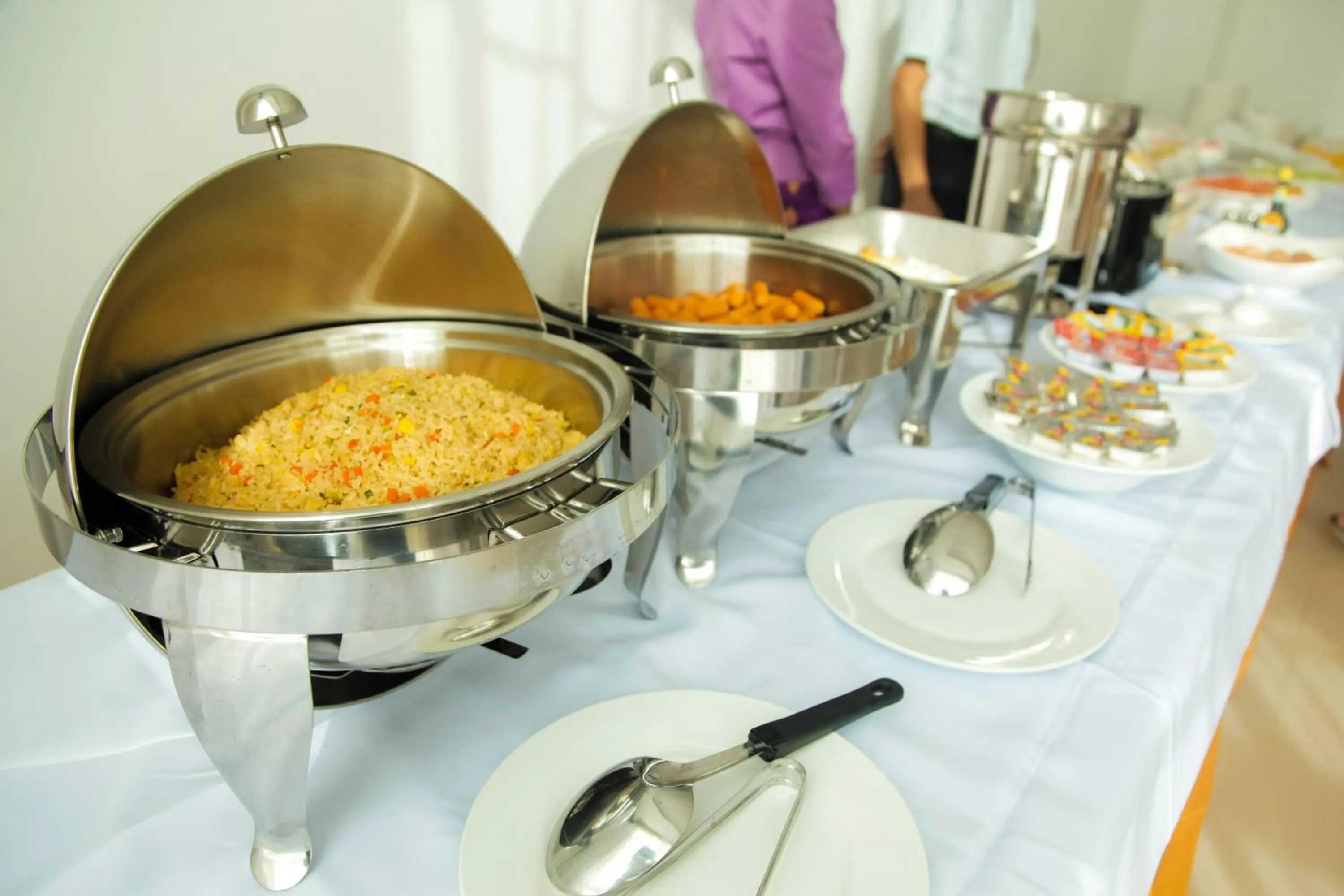 Food in Douangchan Plaza Hotel