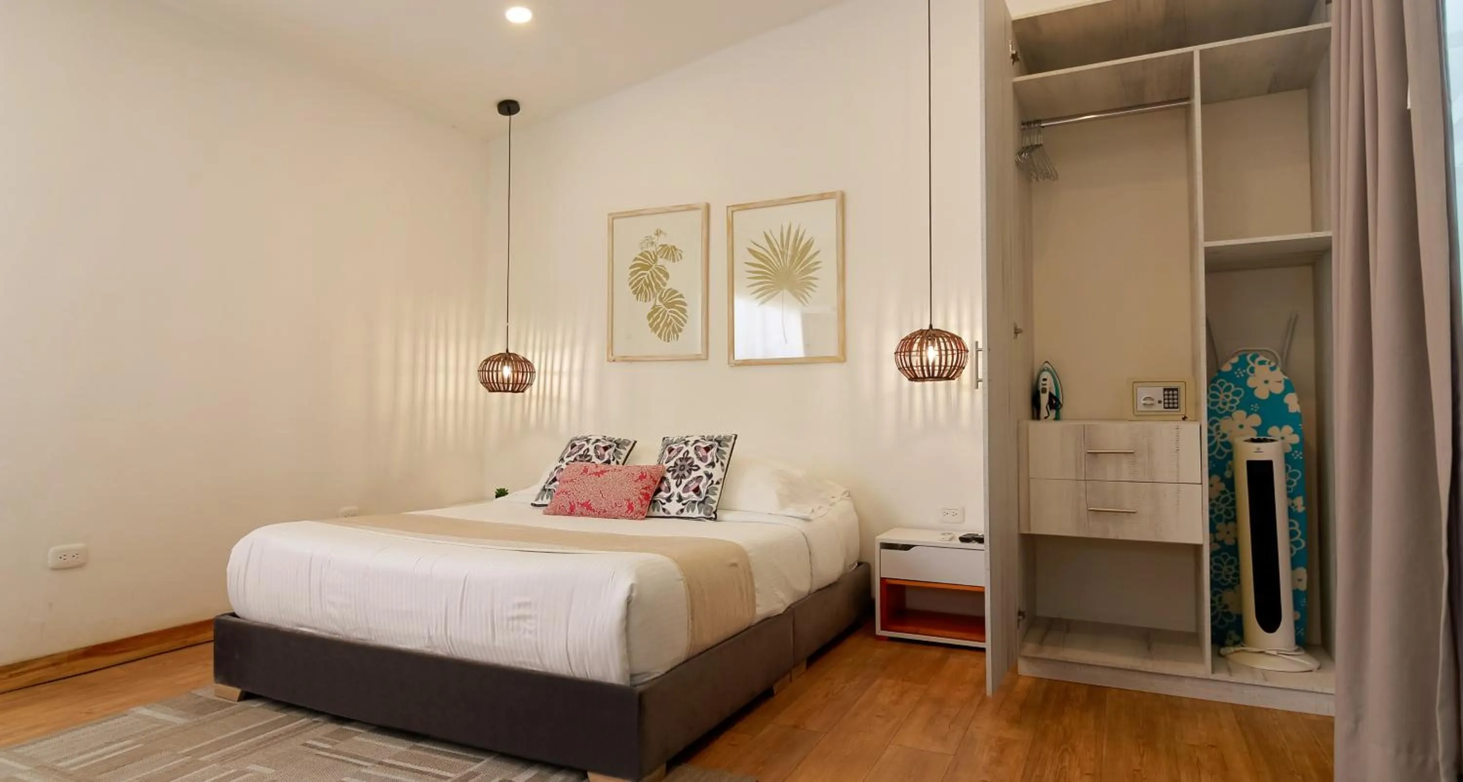 Bed in Cartagena Suites de Manga