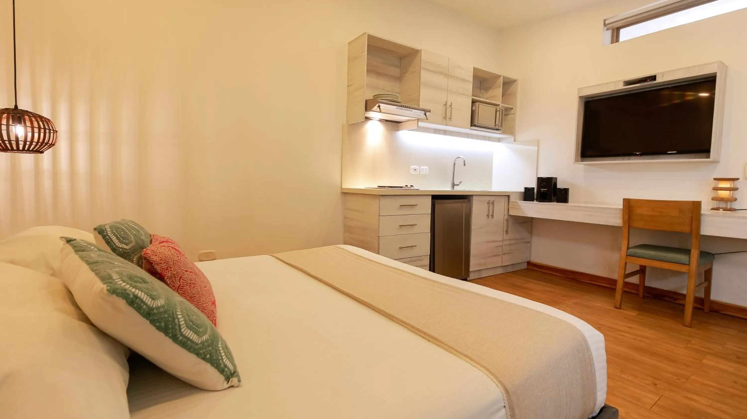 Bedroom in Cartagena Suites de Manga