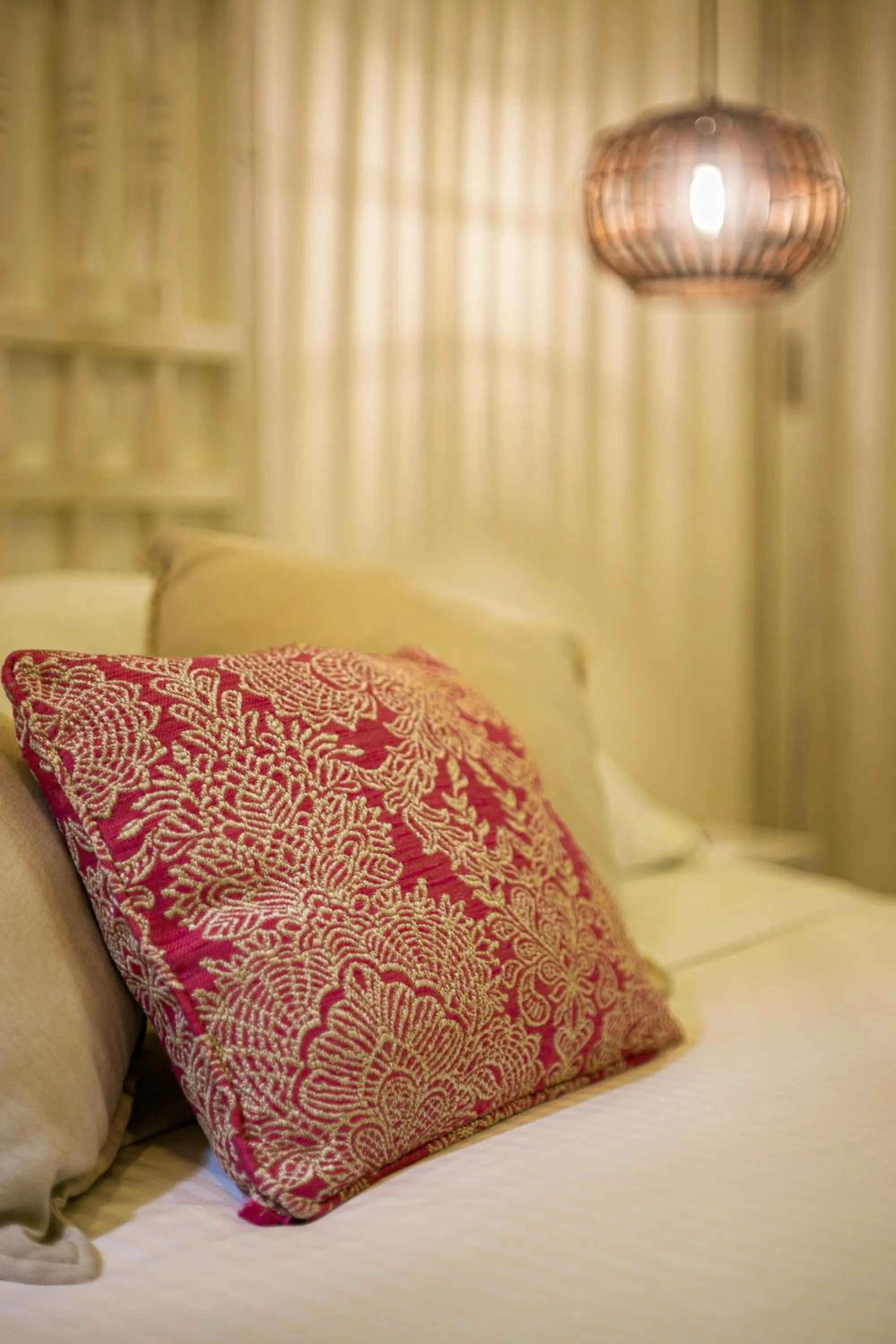 Bed in Cartagena Suites de Manga