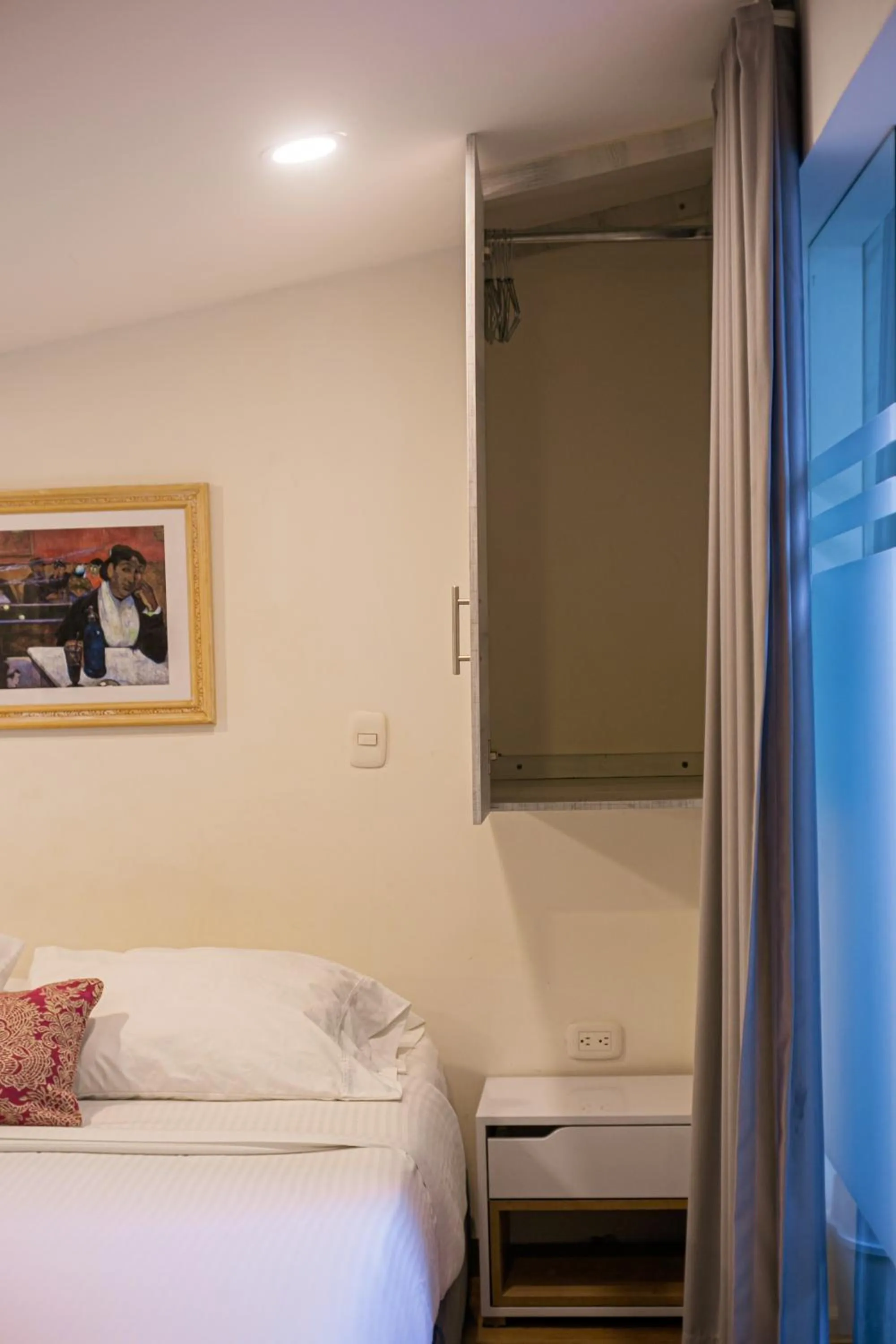 Bed in Cartagena Suites de Manga