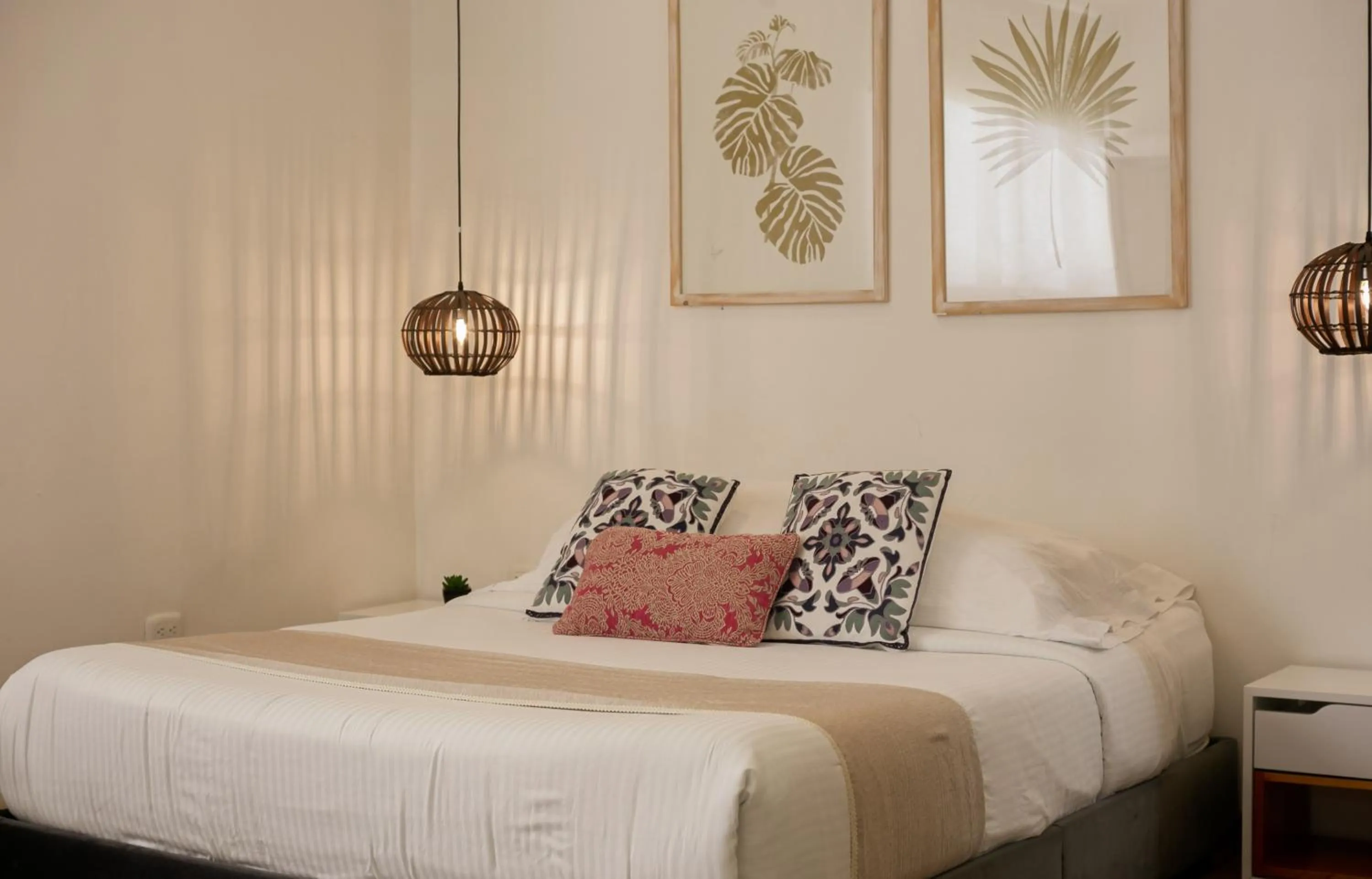 Bed in Cartagena Suites de Manga