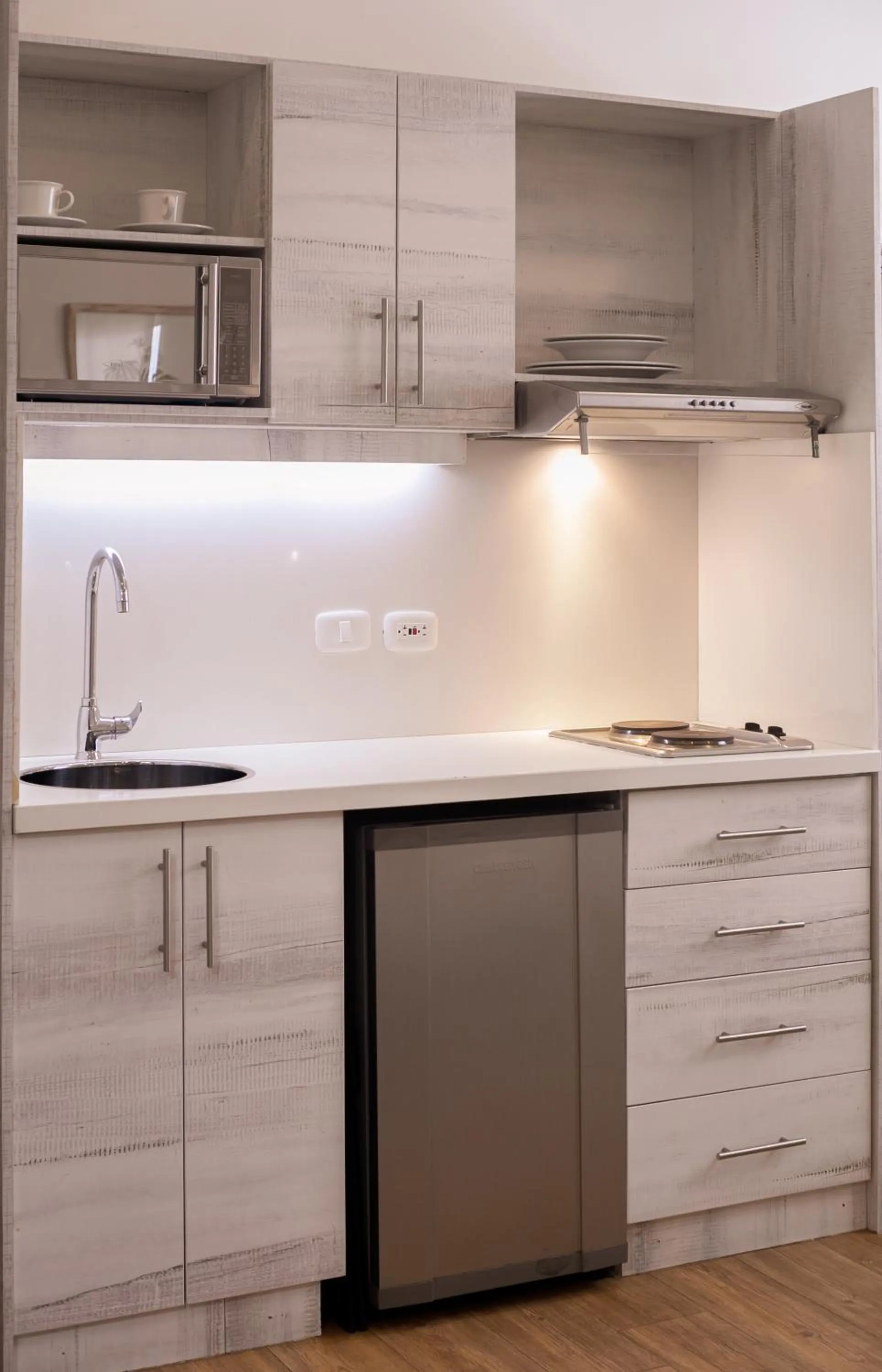 Kitchen or kitchenette in Cartagena Suites de Manga