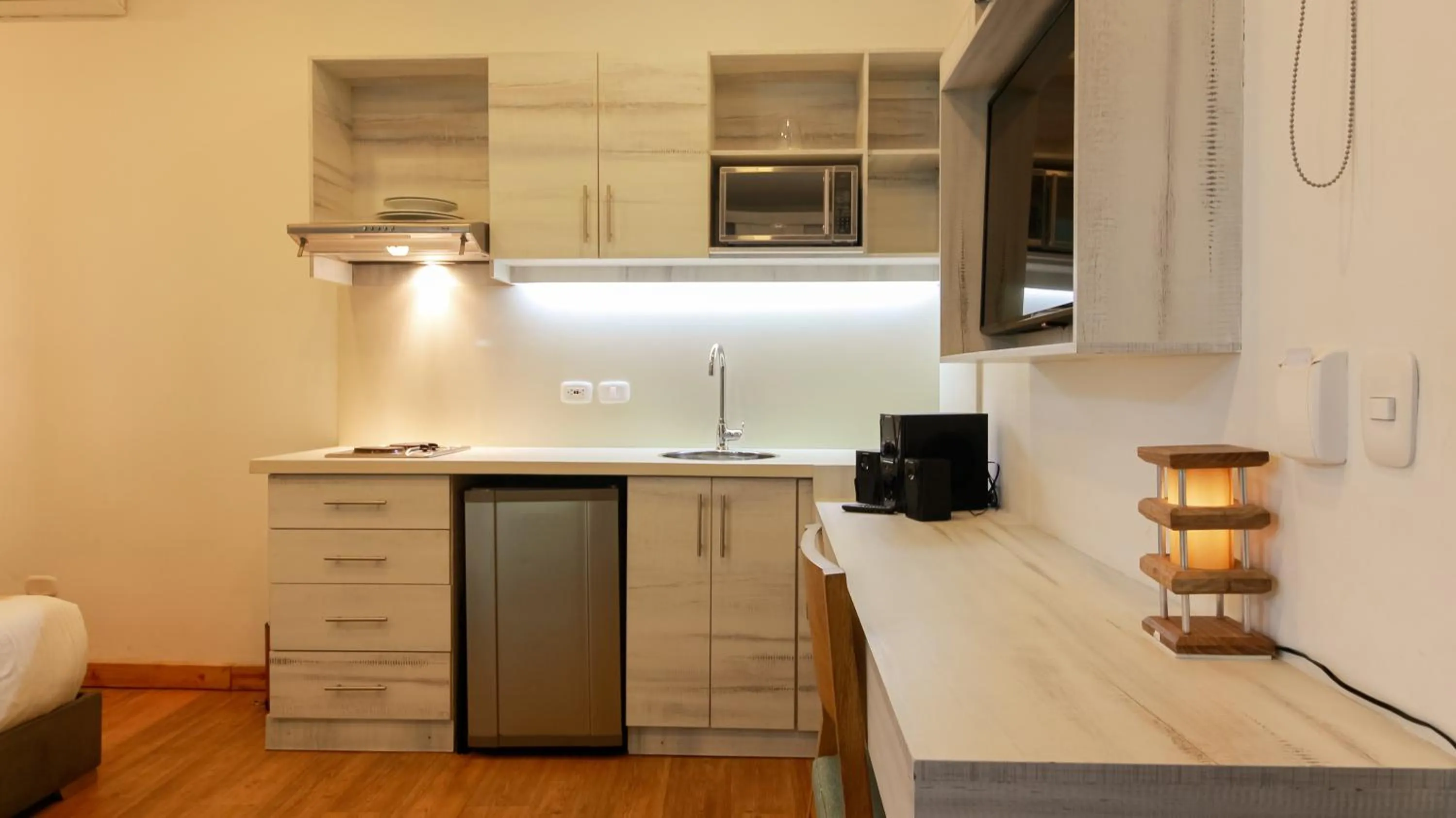 Kitchen or kitchenette in Cartagena Suites de Manga