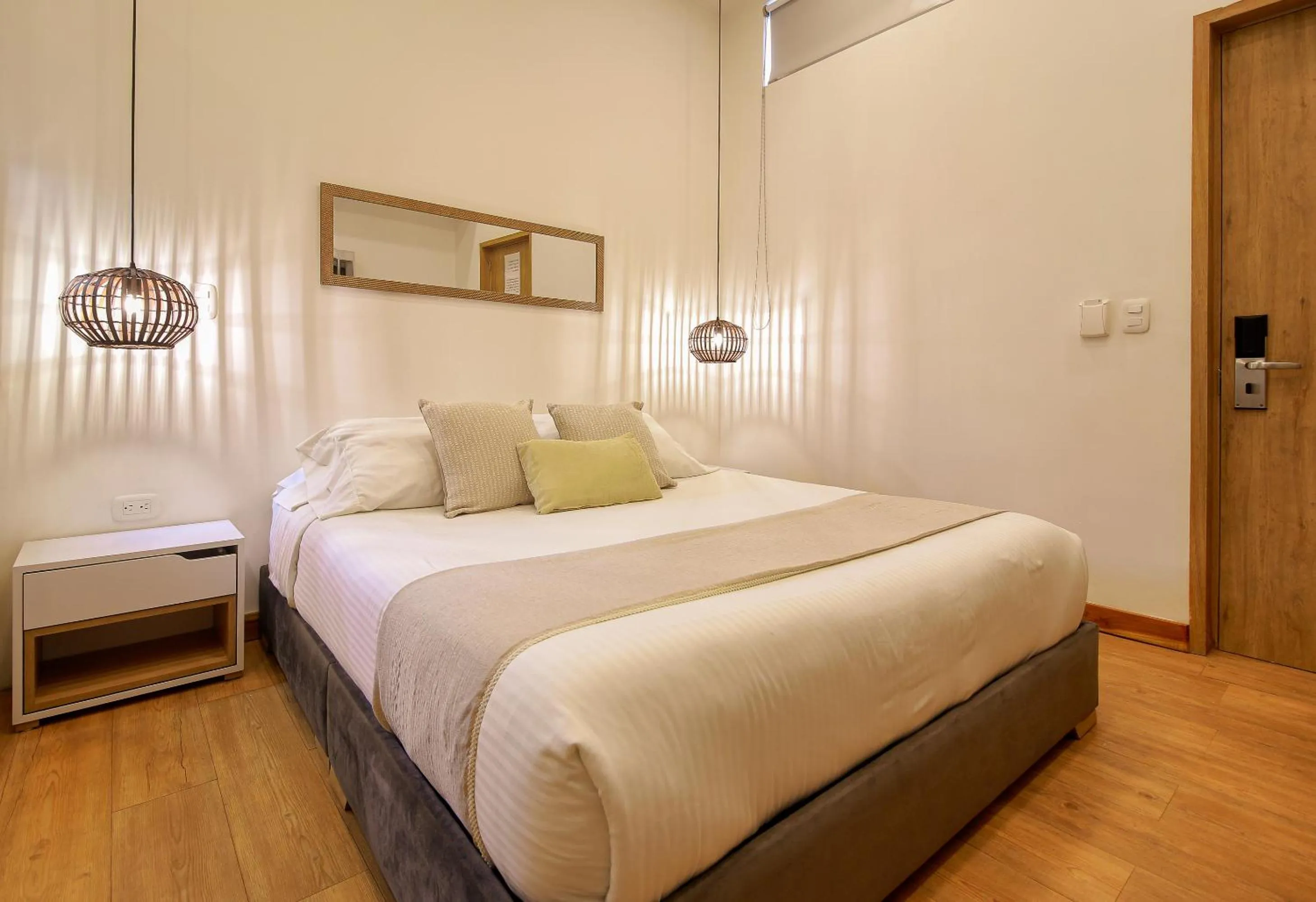 Bed in Cartagena Suites de Manga