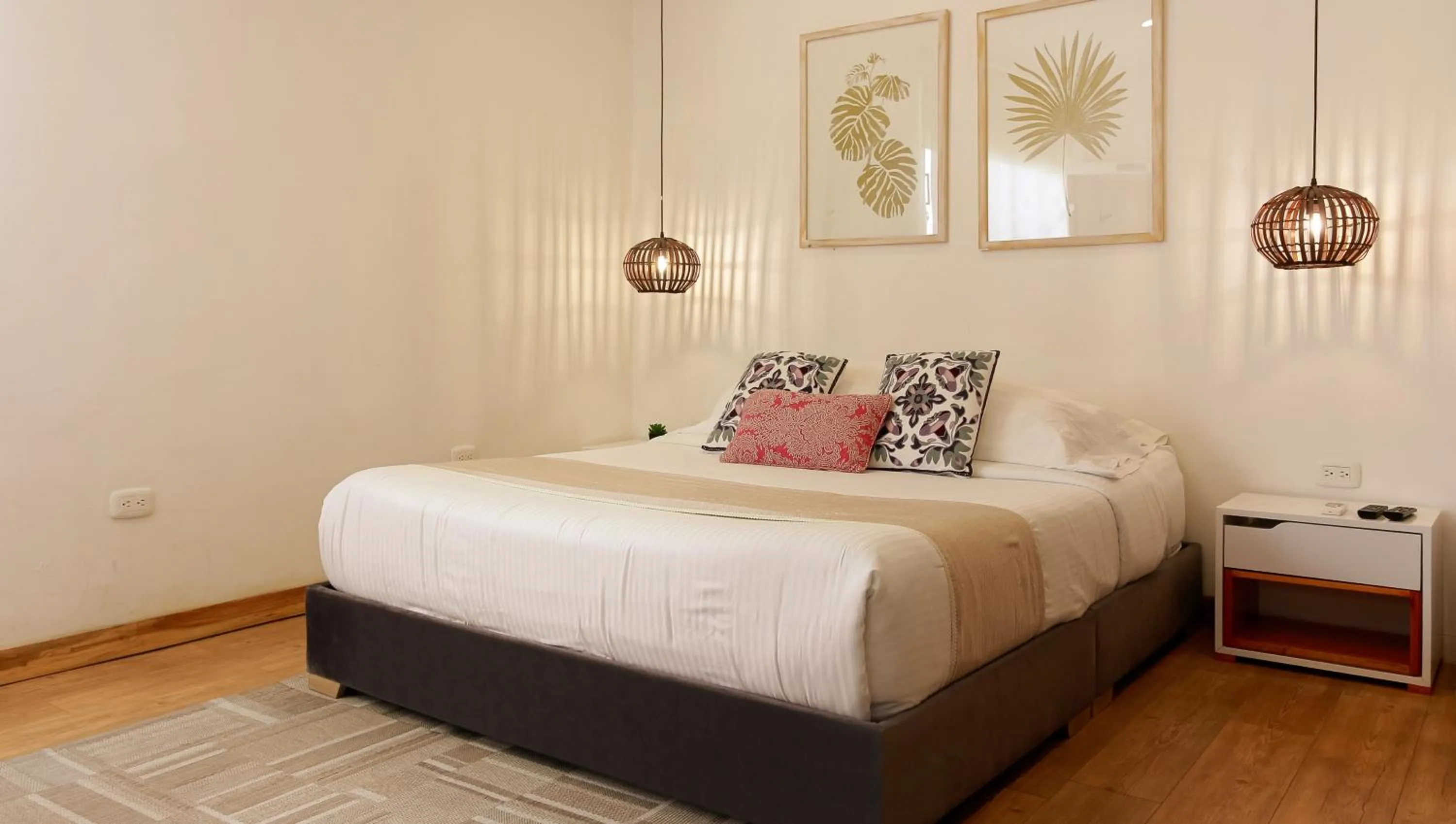 Bed in Cartagena Suites de Manga