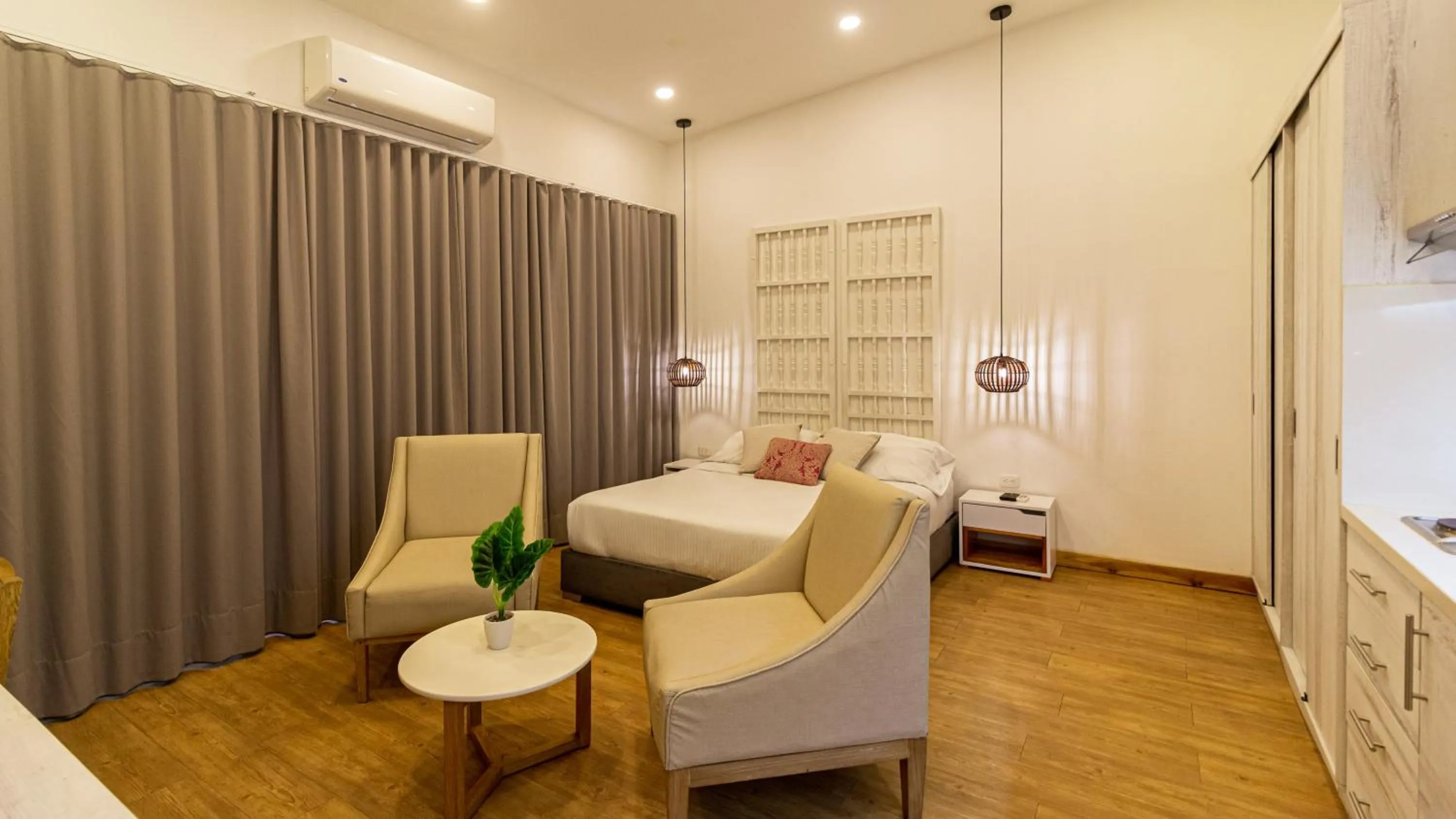 Living room in Cartagena Suites de Manga