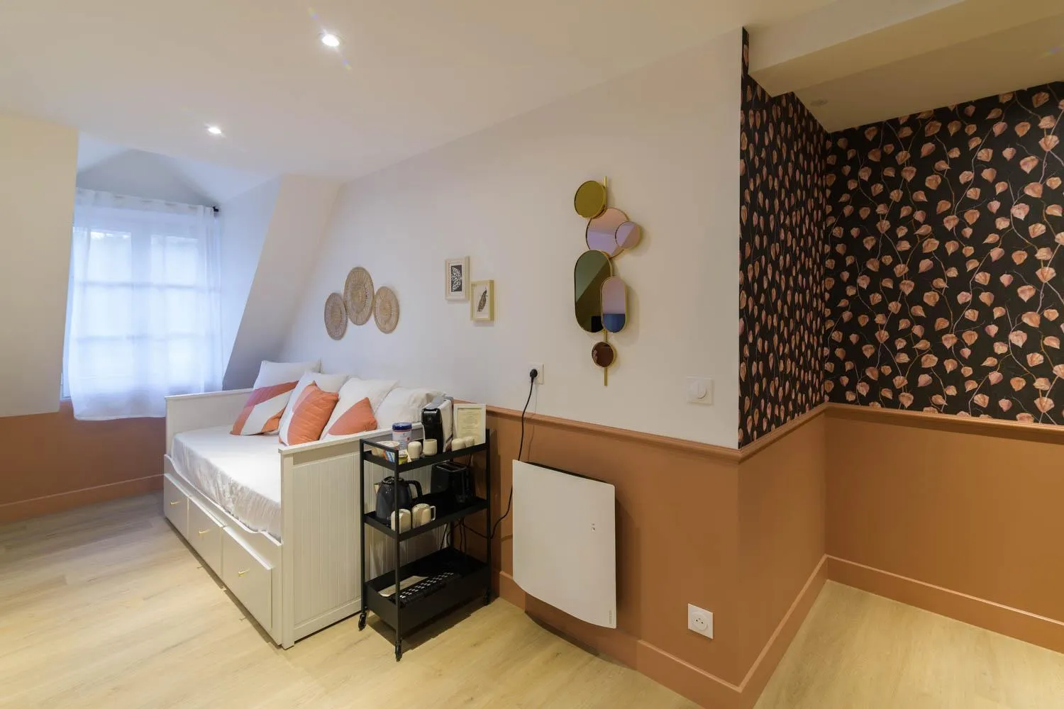 Bed in Le Logis d'Origine.