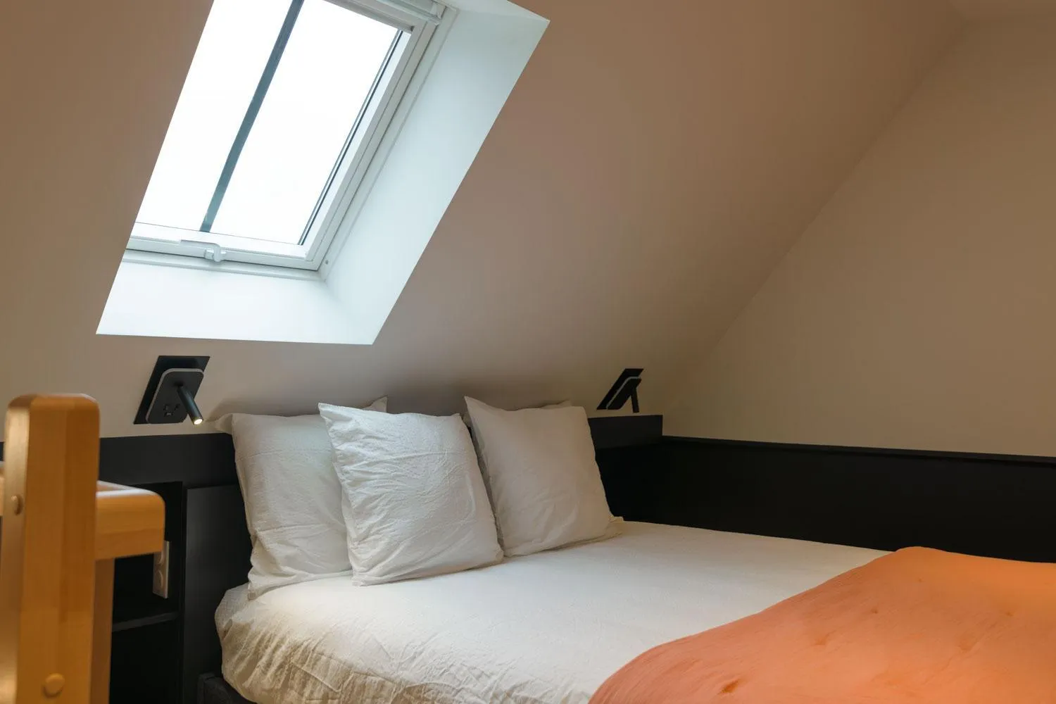 Bed in Le Logis d'Origine.