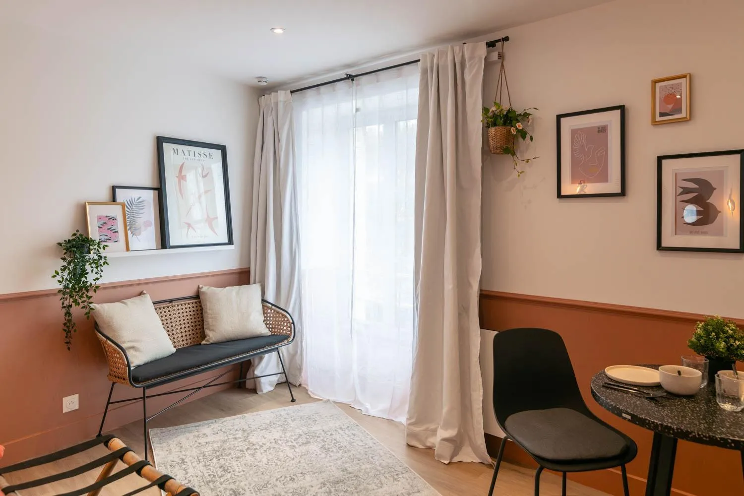 Bed in Le Logis d'Origine.