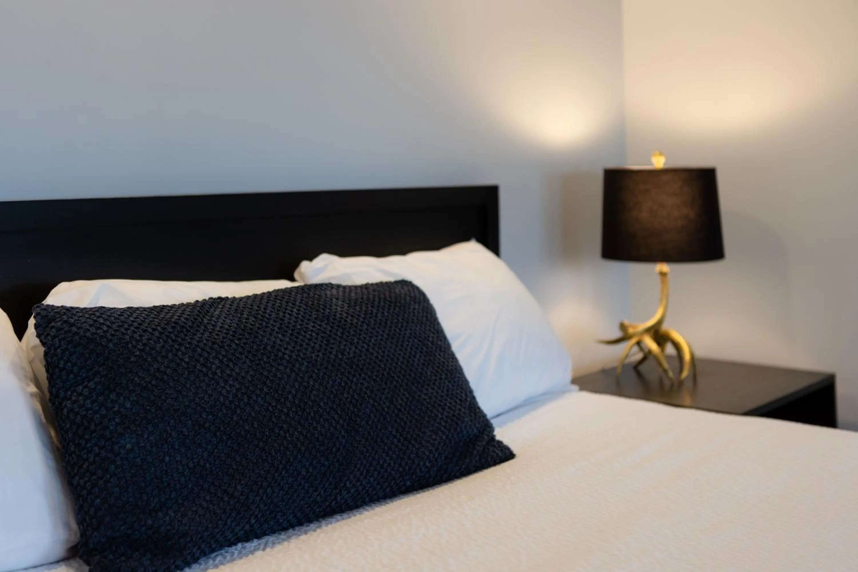 Bed in Terrace Suites