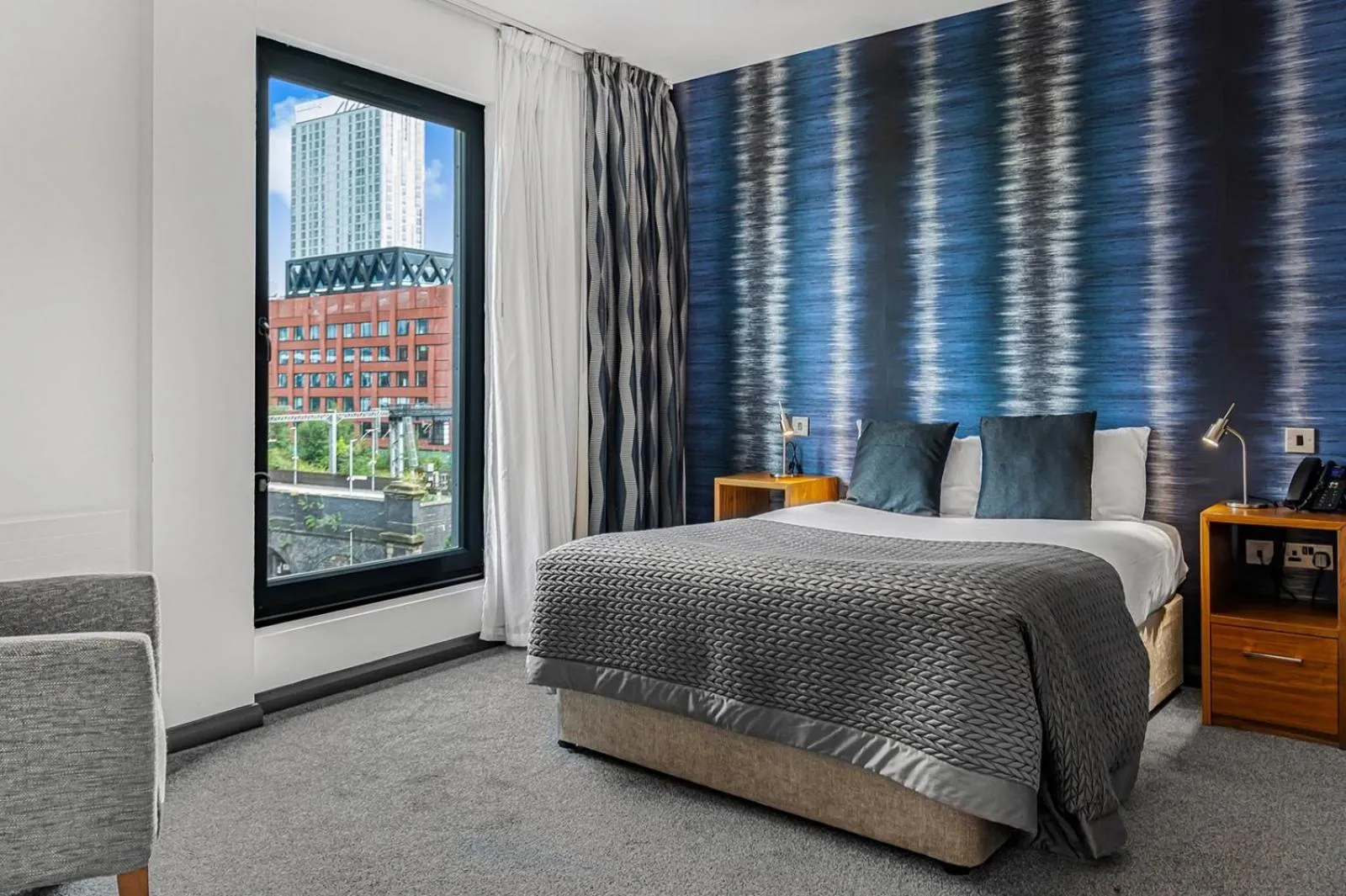 Bed in The Ainscow Hotel