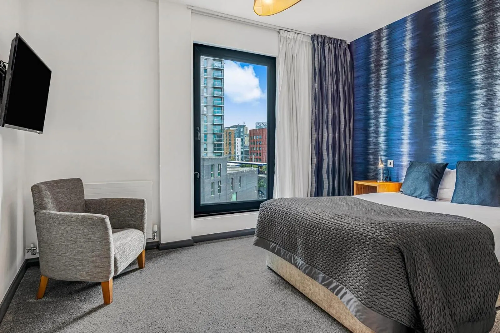 Bed in The Ainscow Hotel