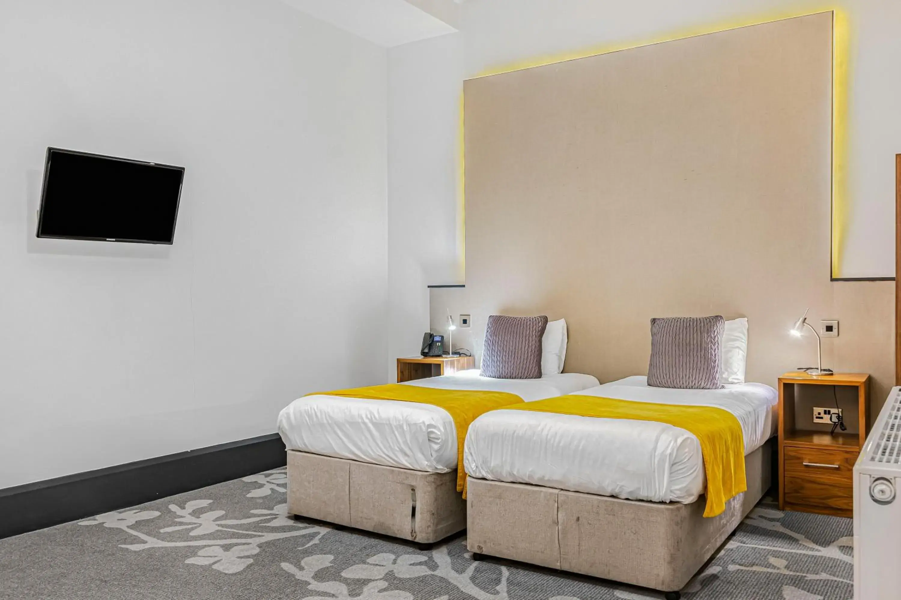 Bed in The Ainscow Hotel Bed in The Ainscow Hotel