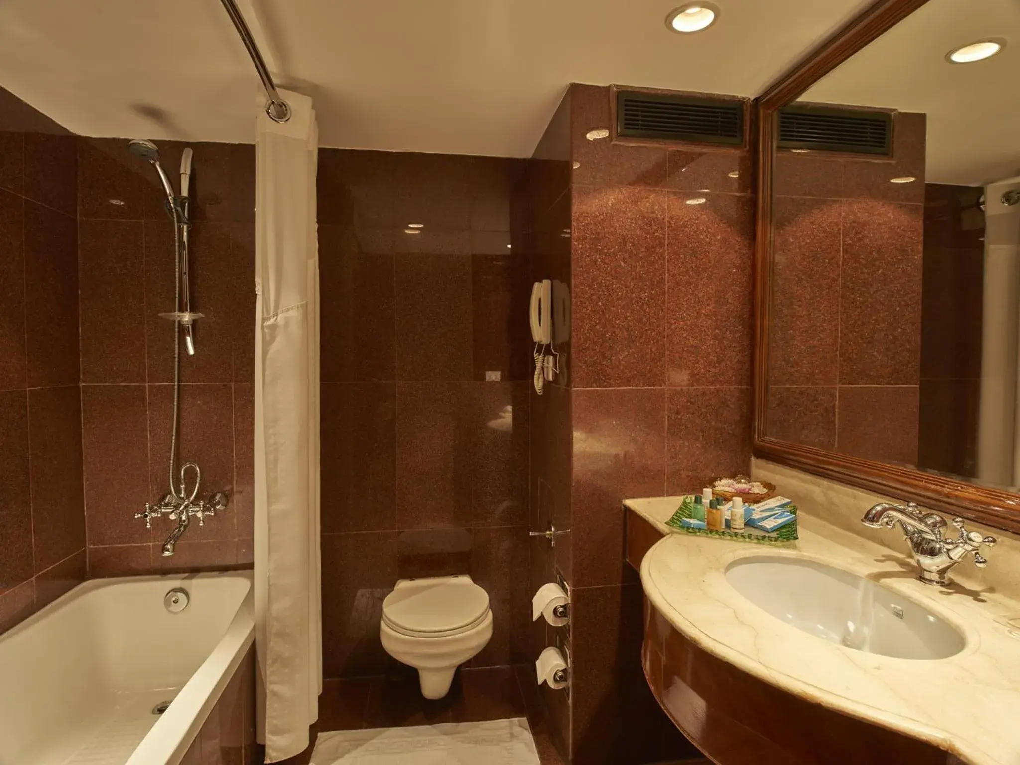 Bathroom in Club Mahindra White Meadows Manali Bathroom in Club Mahindra White Meadows Manali