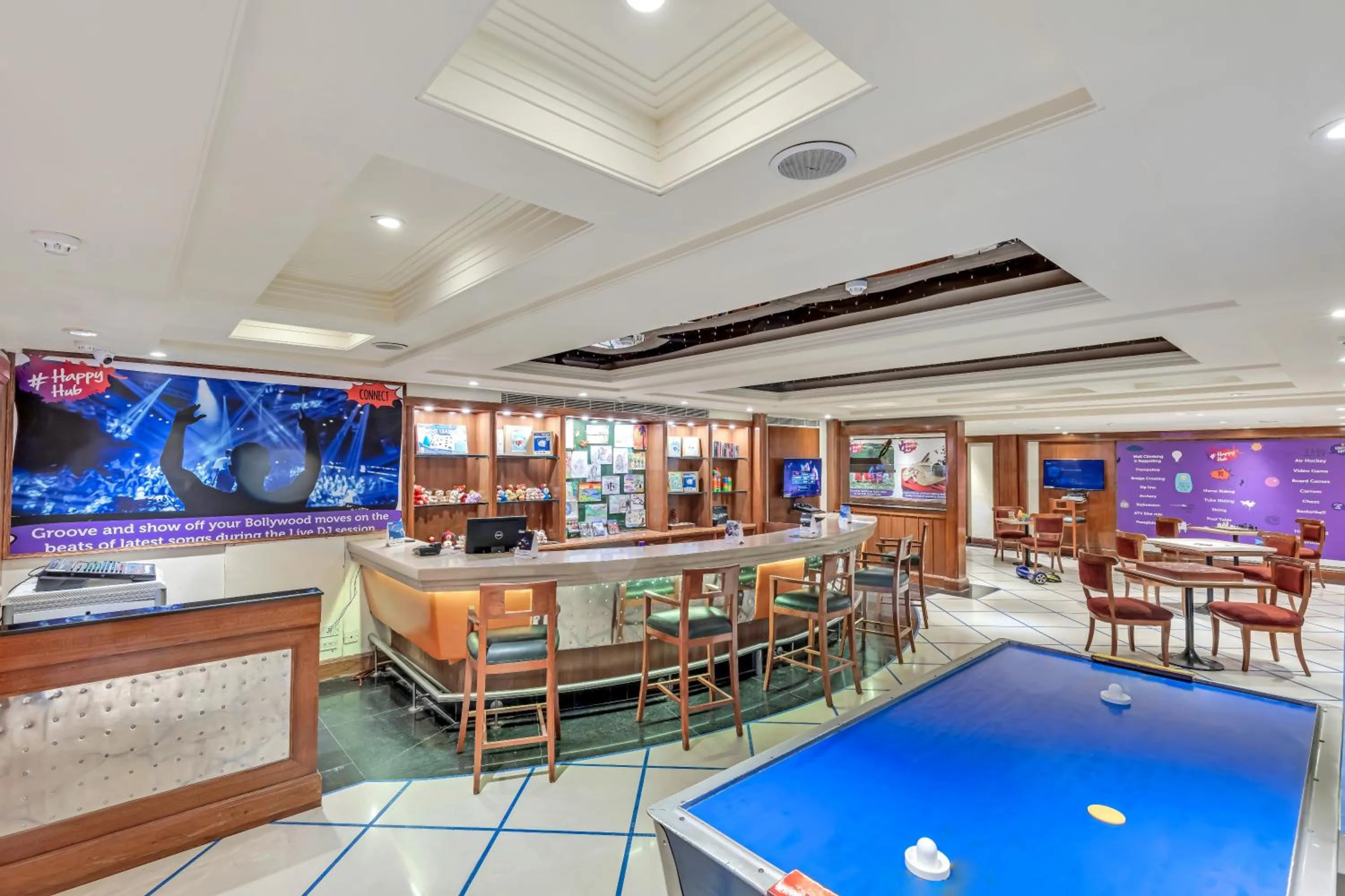 Game Room in Club Mahindra White Meadows Manali