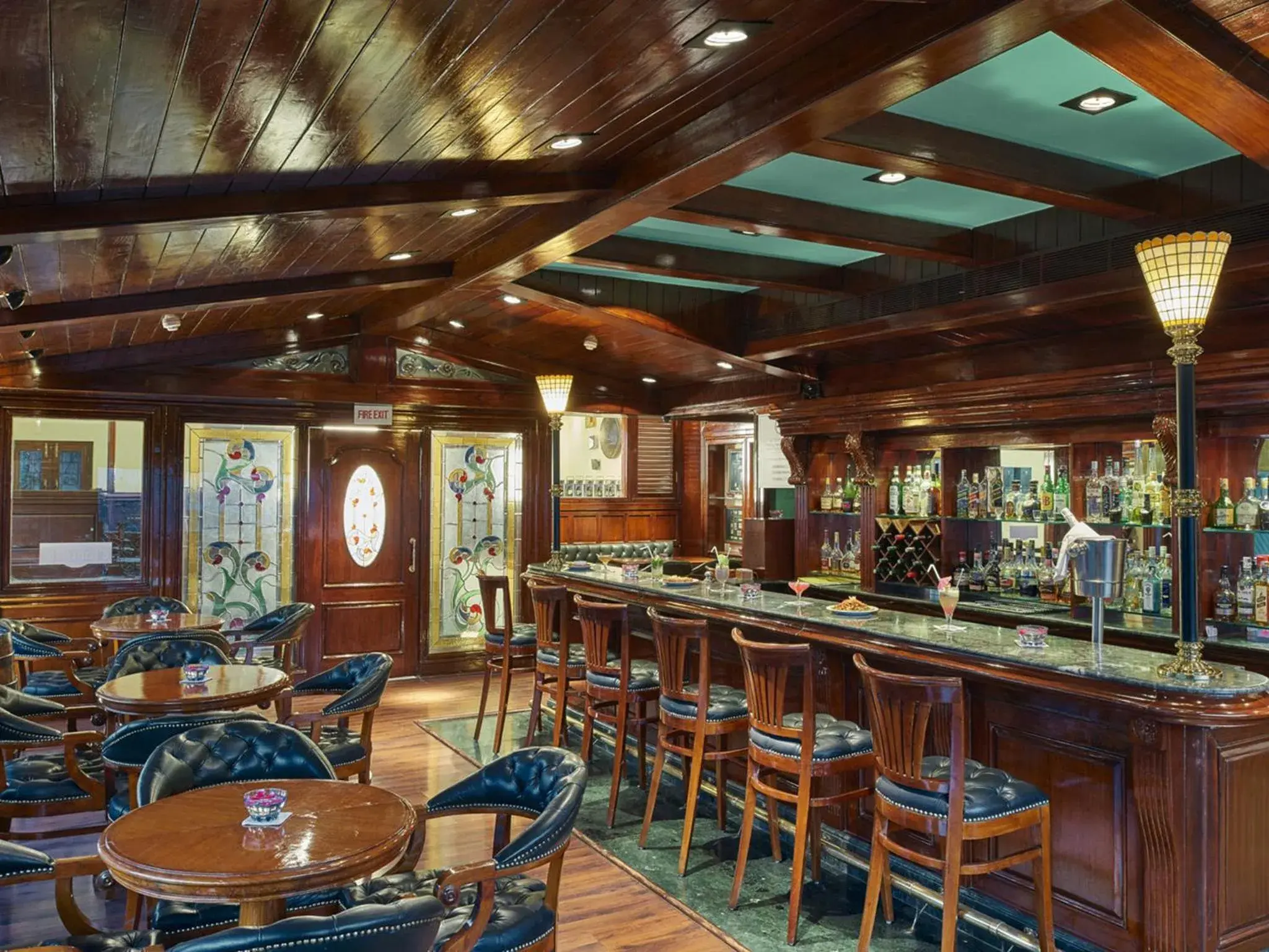 Lounge or bar in Club Mahindra White Meadows Manali Lounge or bar in Club Mahindra White Meadows Manali