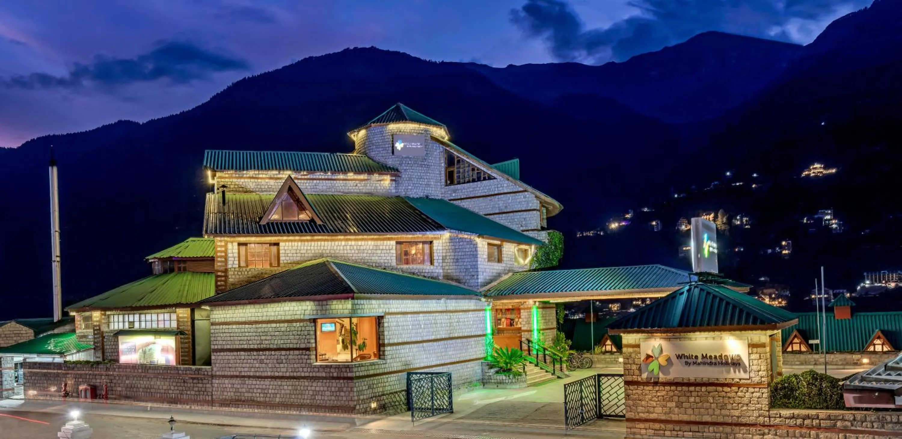Property building in Club Mahindra White Meadows Manali