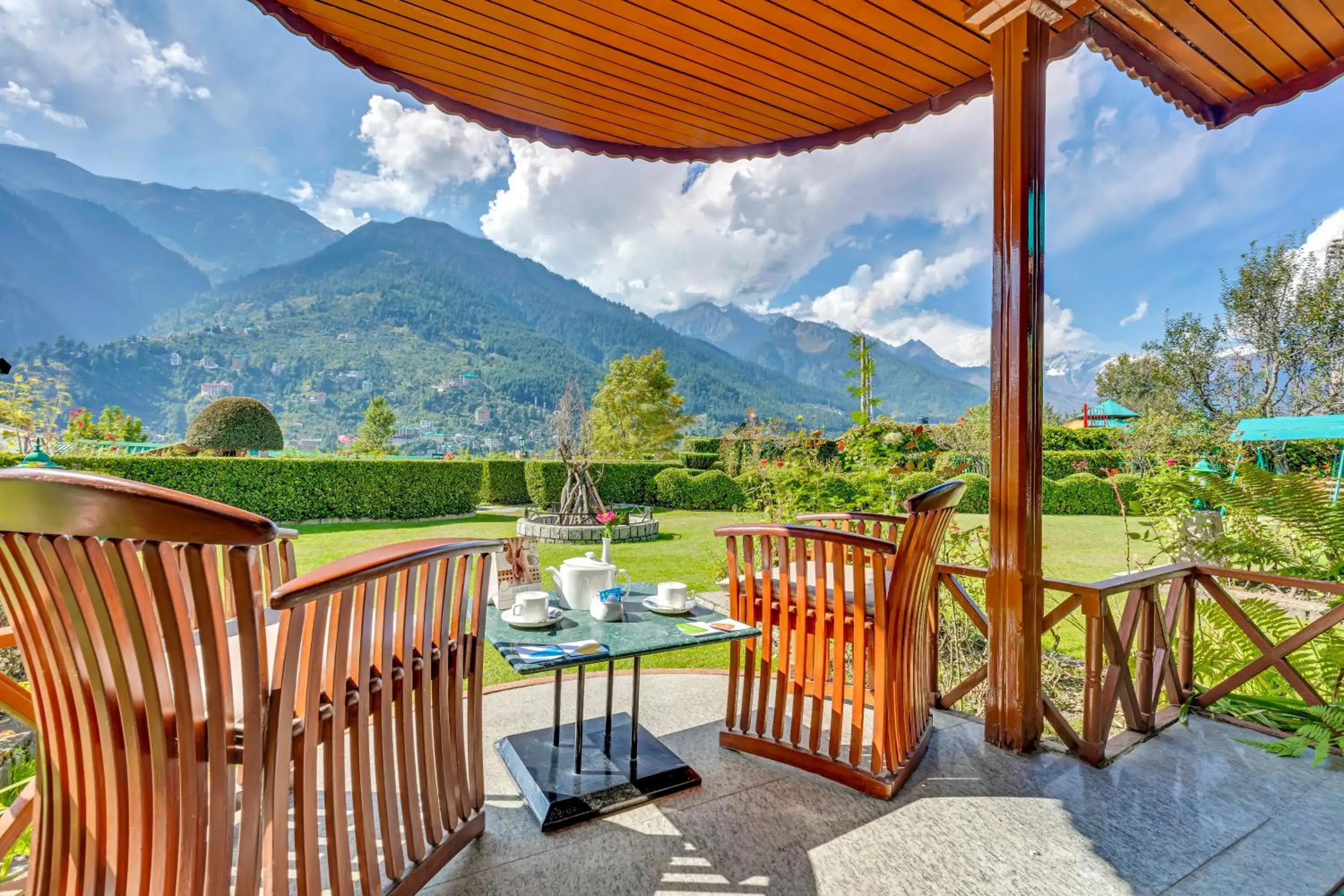 View (from property/room) in Club Mahindra White Meadows Manali View (from property/room) in Club Mahindra White Meadows Manali