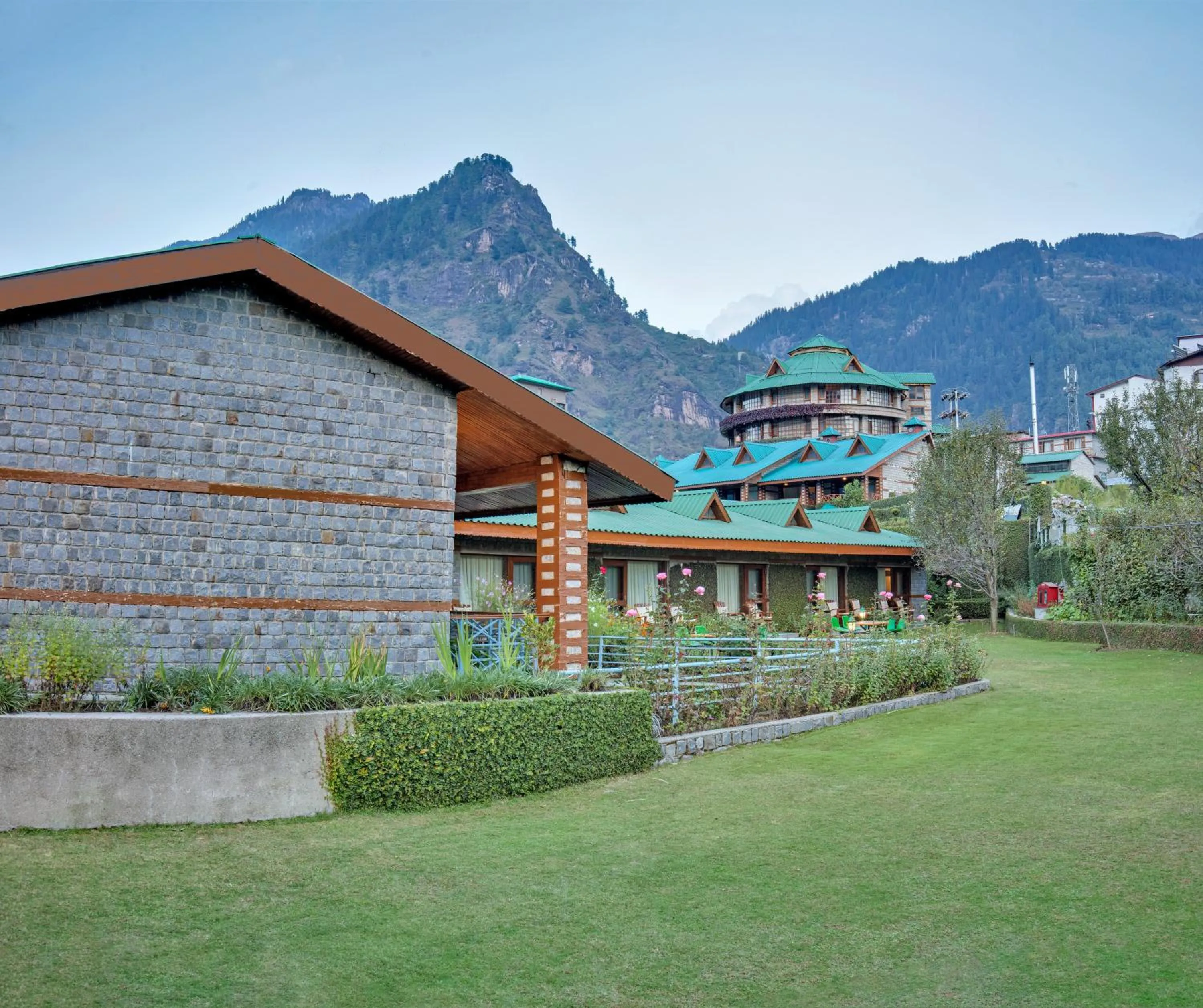 Property building in Club Mahindra White Meadows Manali
