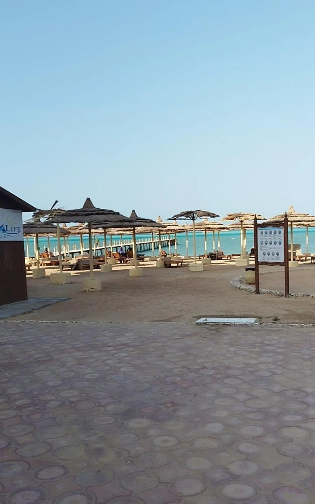 Day in royal beach resort hurghada