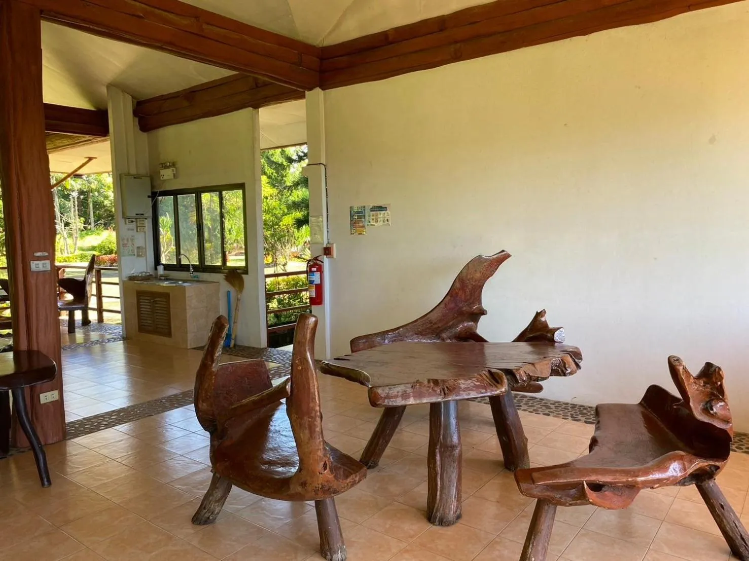 Seating area in Phuphamok Valley Resort