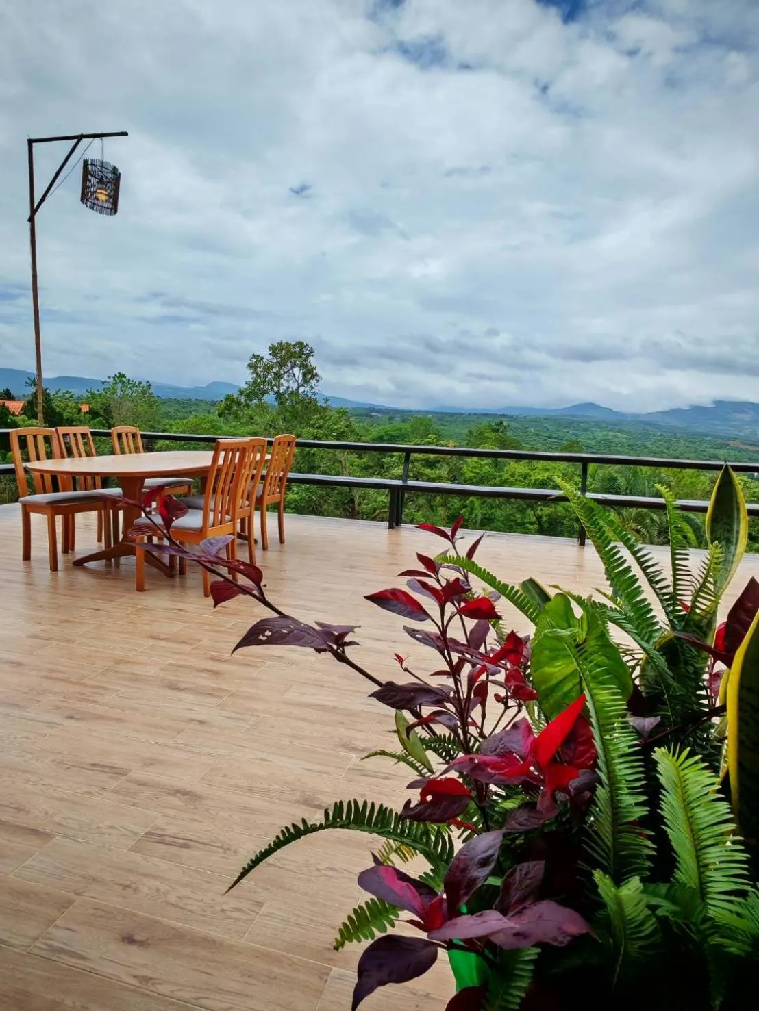 Patio in Phuphamok Valley Resort
