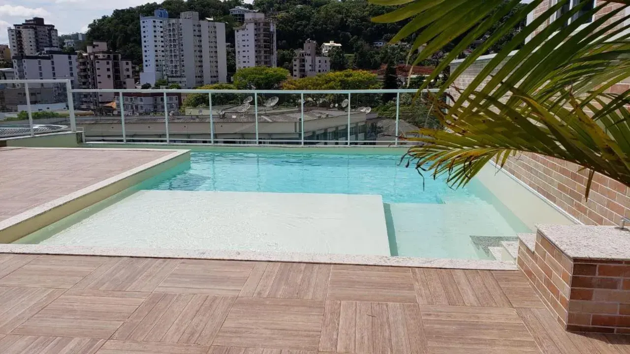 Pool view in Hotel Alvorada Pool view in Hotel Alvorada