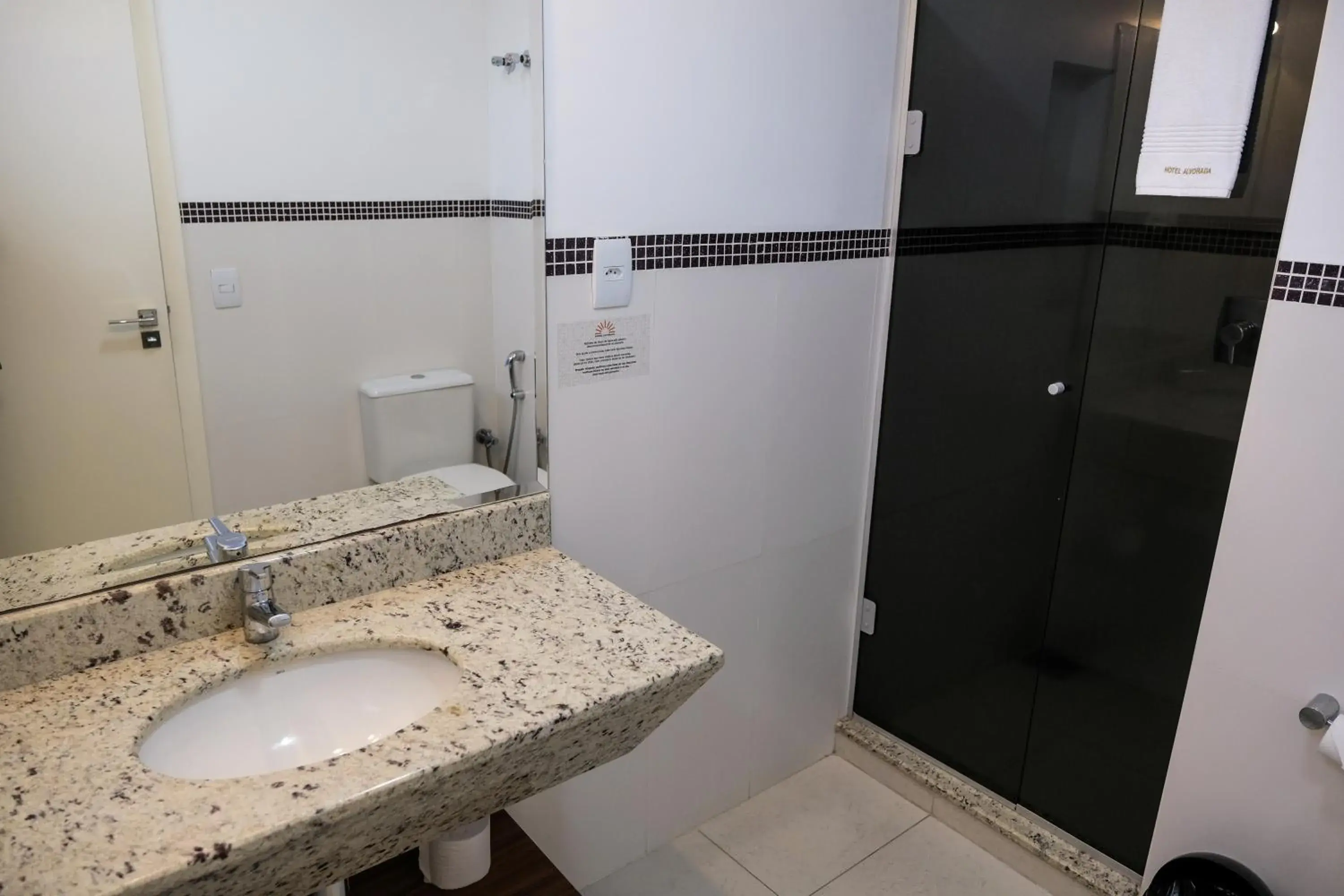 Bathroom in Hotel Alvorada Bathroom in Hotel Alvorada