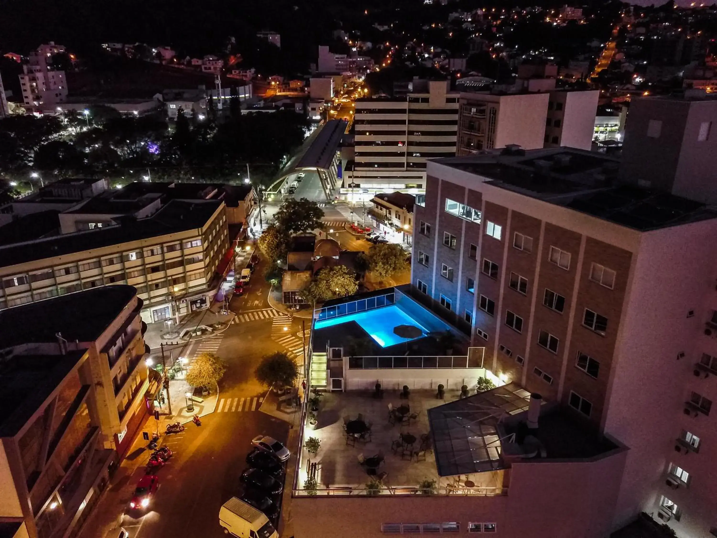 Bird's eye view in Hotel Alvorada Bird's eye view in Hotel Alvorada