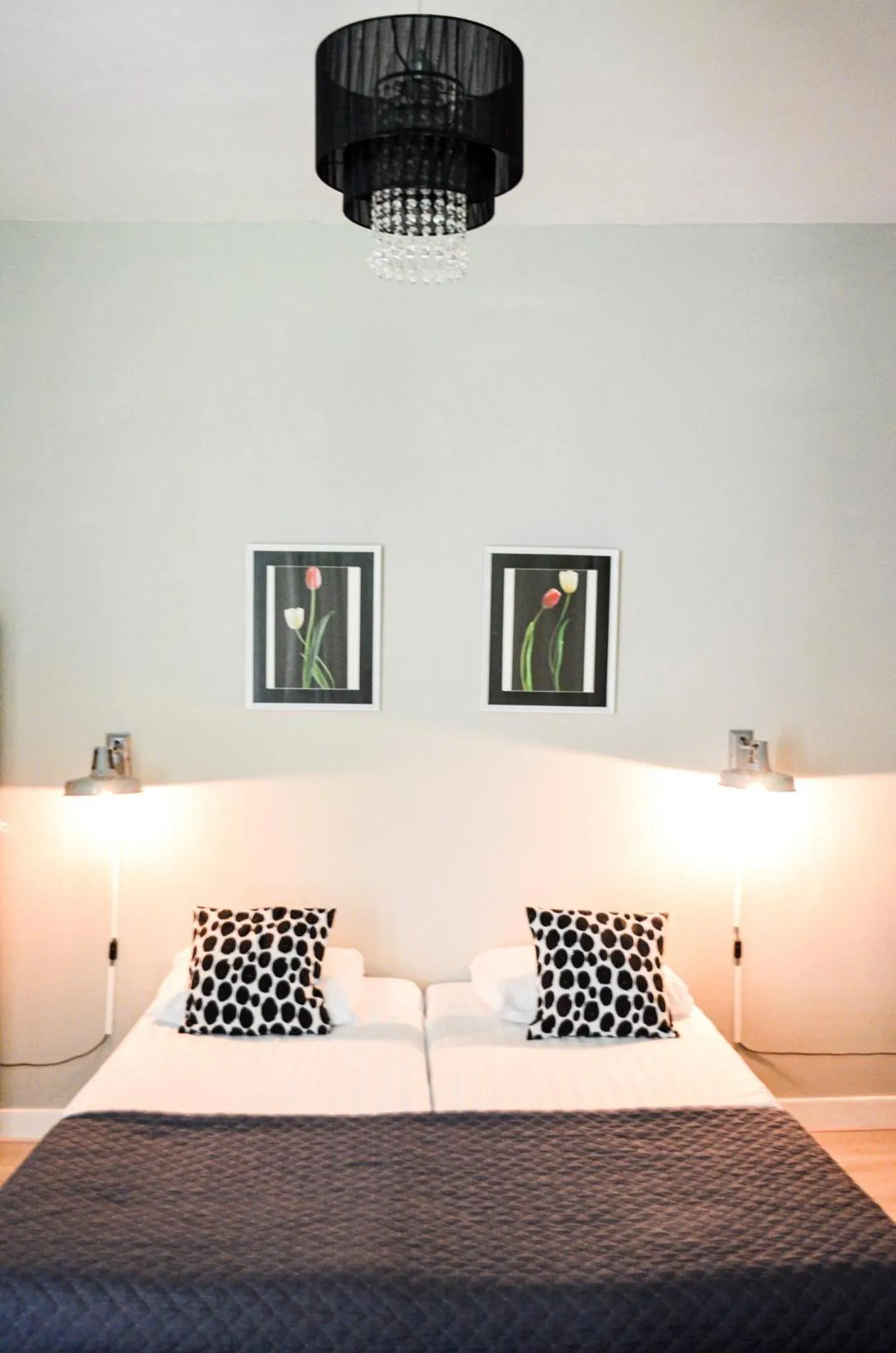 Bed in Family Hotel Kooyk