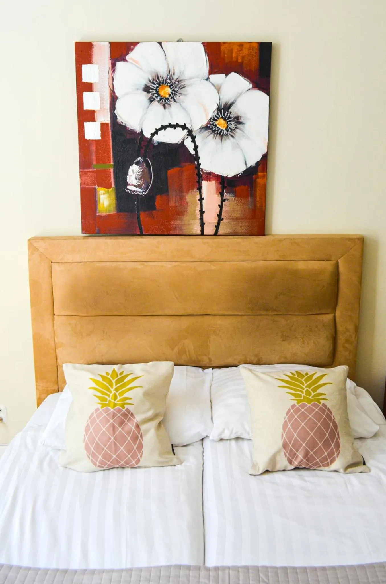 Bed in Family Hotel Kooyk