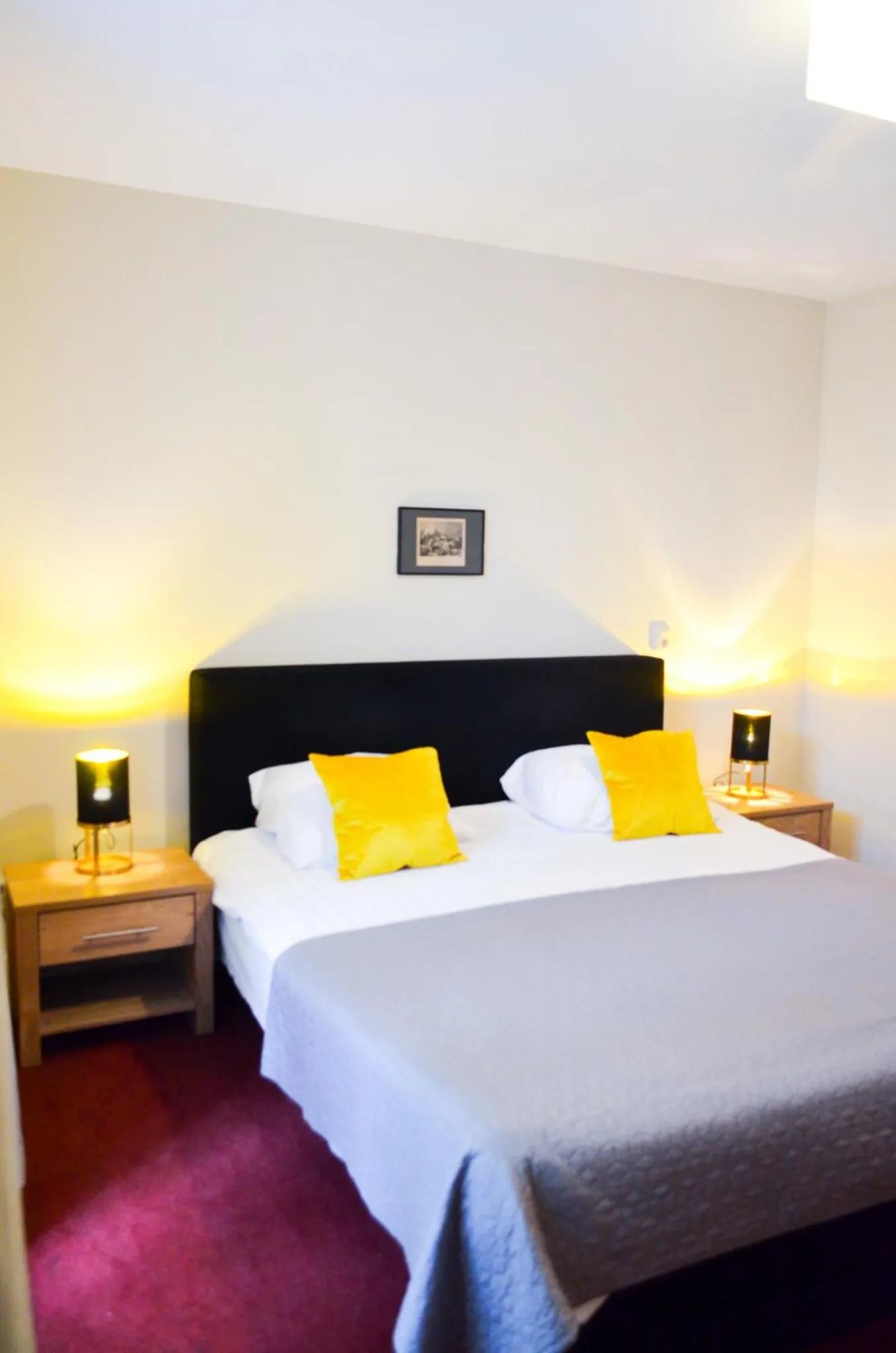 Bed in Family Hotel Kooyk